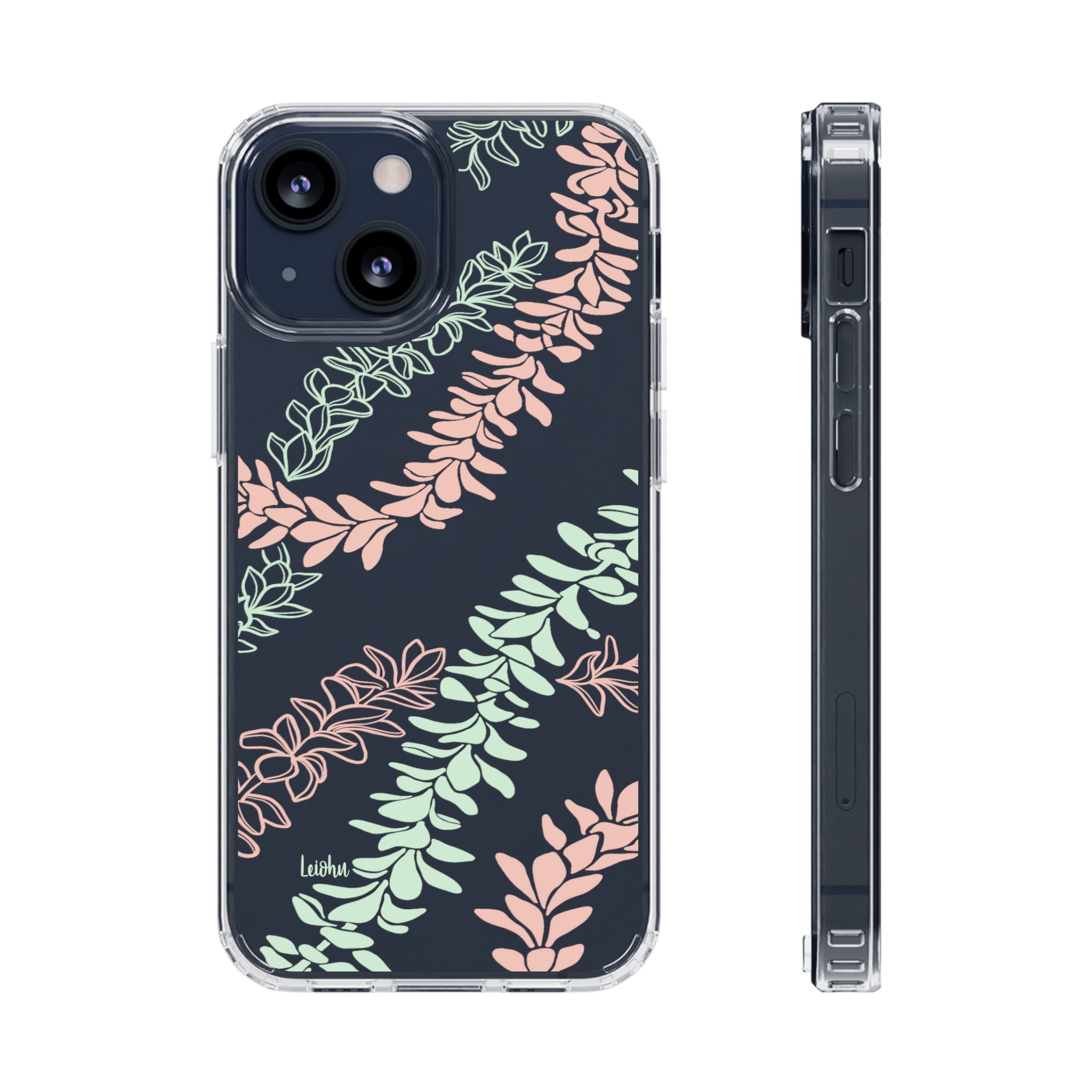 Groovy Pua Melia - Clear Case - LEIOHU DESIGNS