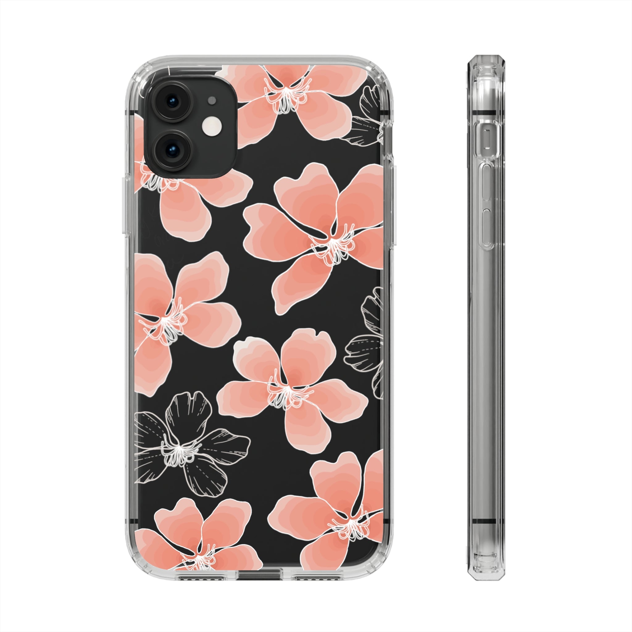 Hong Kong Orchid - Clear Case - LEIOHU DESIGNS