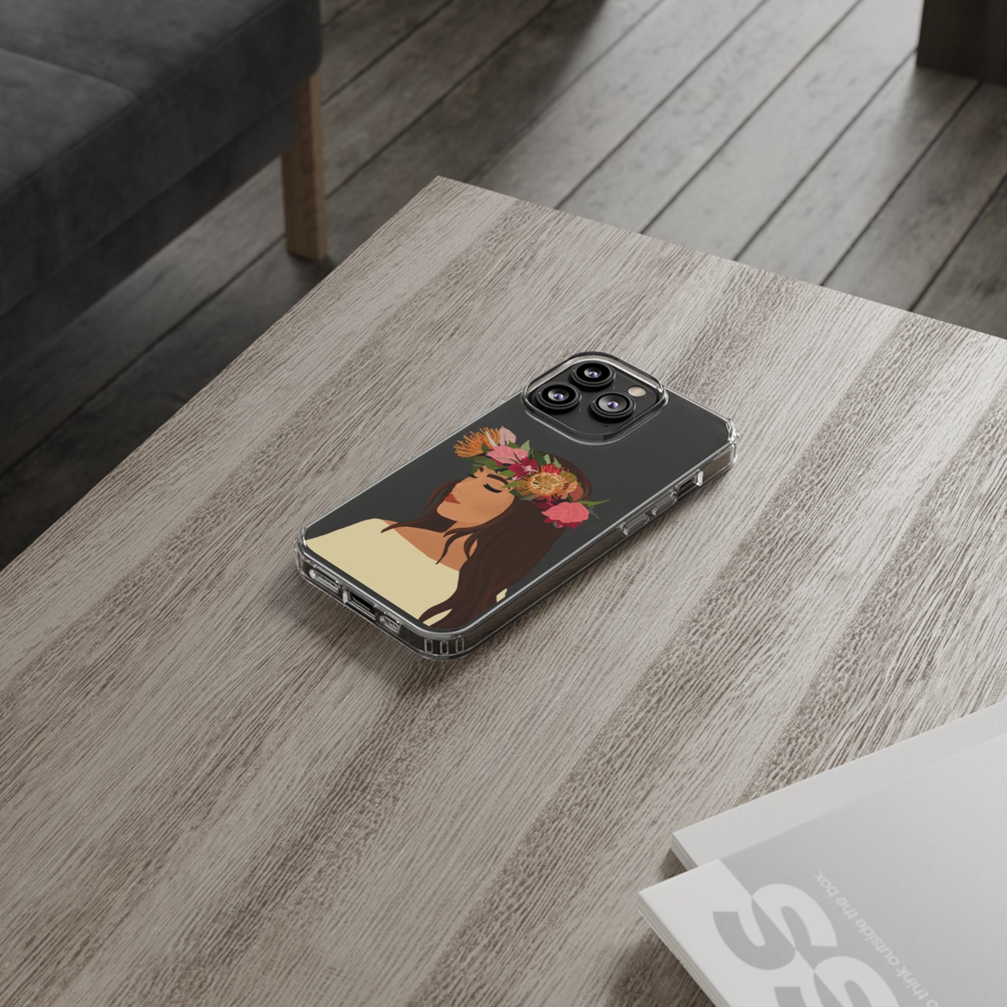 Lei Po'o - Clear Case - LEIOHU DESIGNS