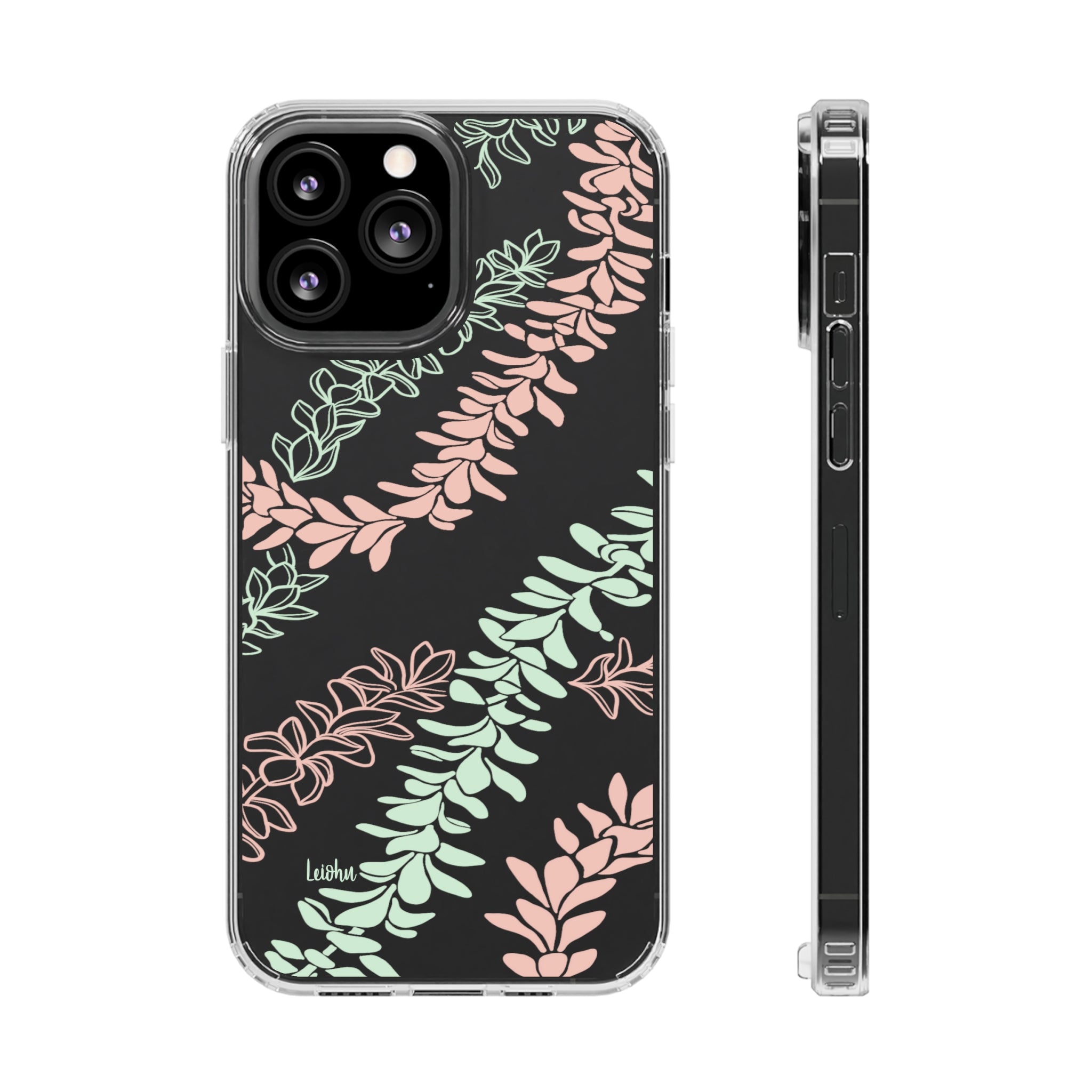 Groovy Pua Melia - Clear Case - LEIOHU DESIGNS