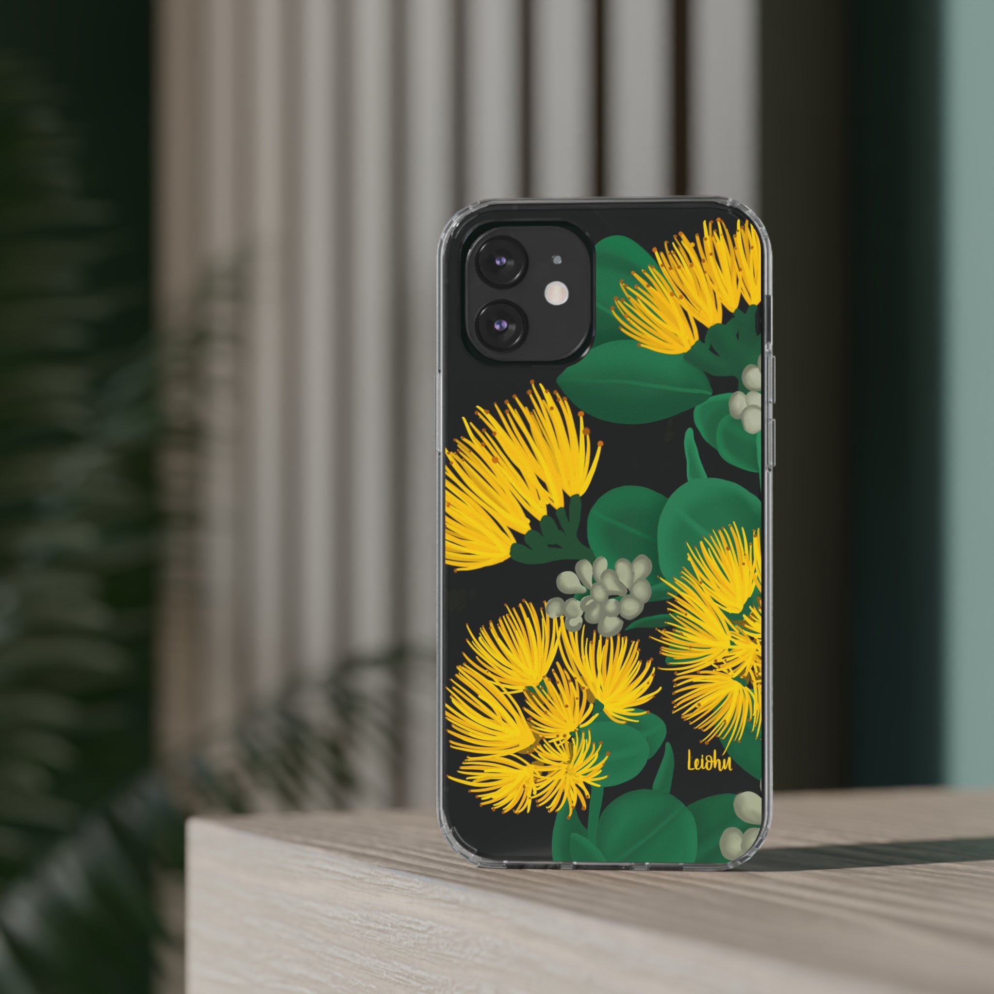 Ohi'a Lehua - Melemele - Clear Case - LEIOHU DESIGNS