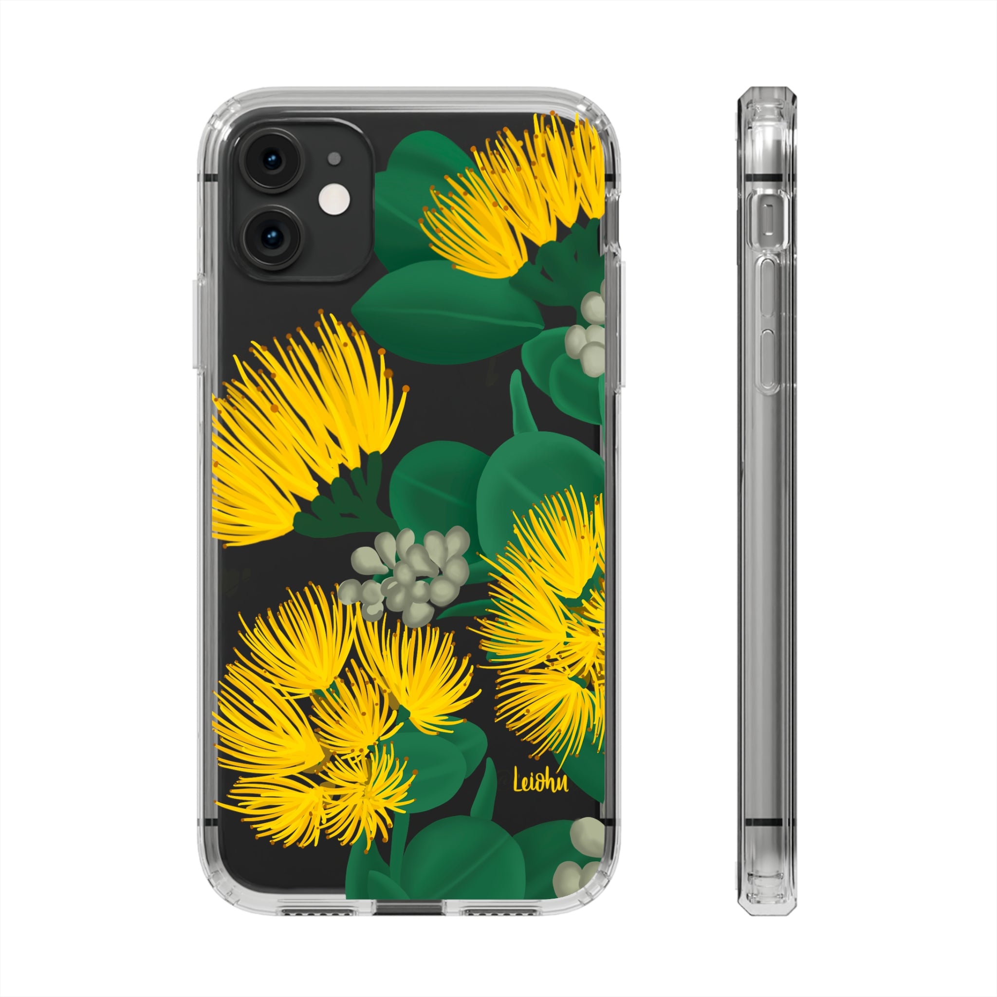 Ohi'a Lehua - Melemele - Clear Case - LEIOHU DESIGNS