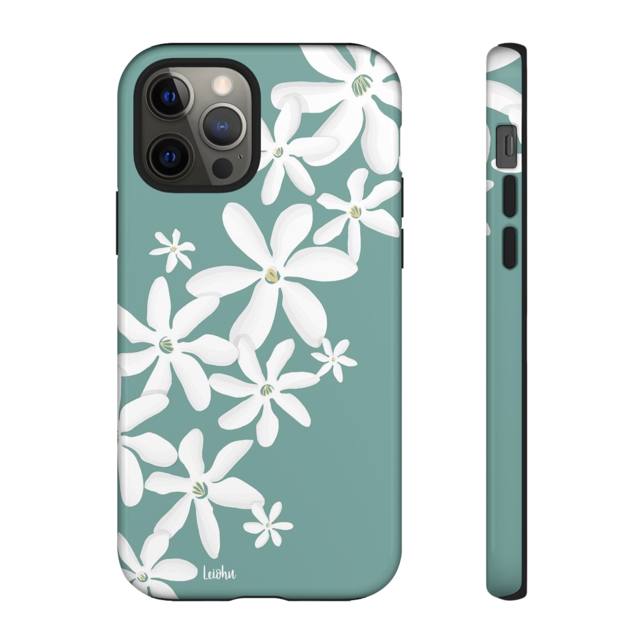 Tiare - teal - LEIOHU DESIGNS