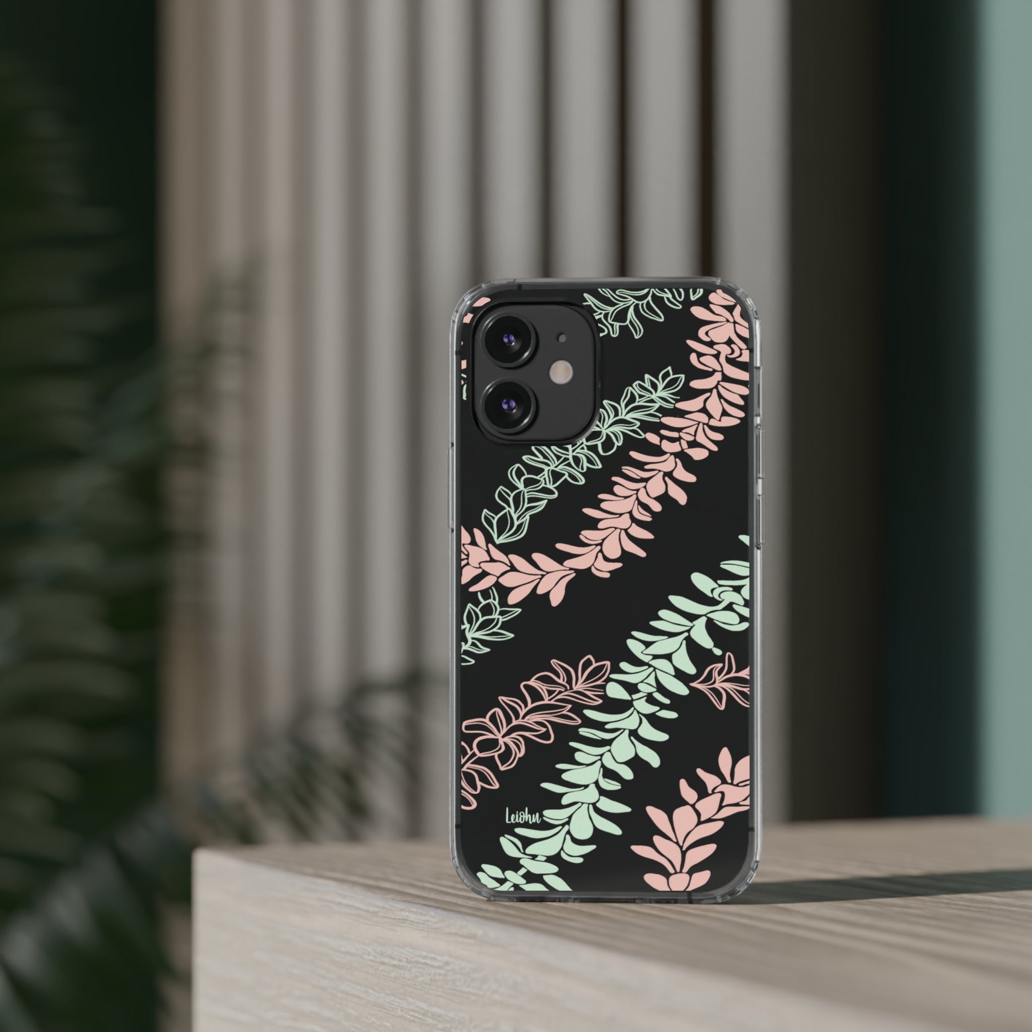 Groovy Pua Melia - Clear Case - LEIOHU DESIGNS