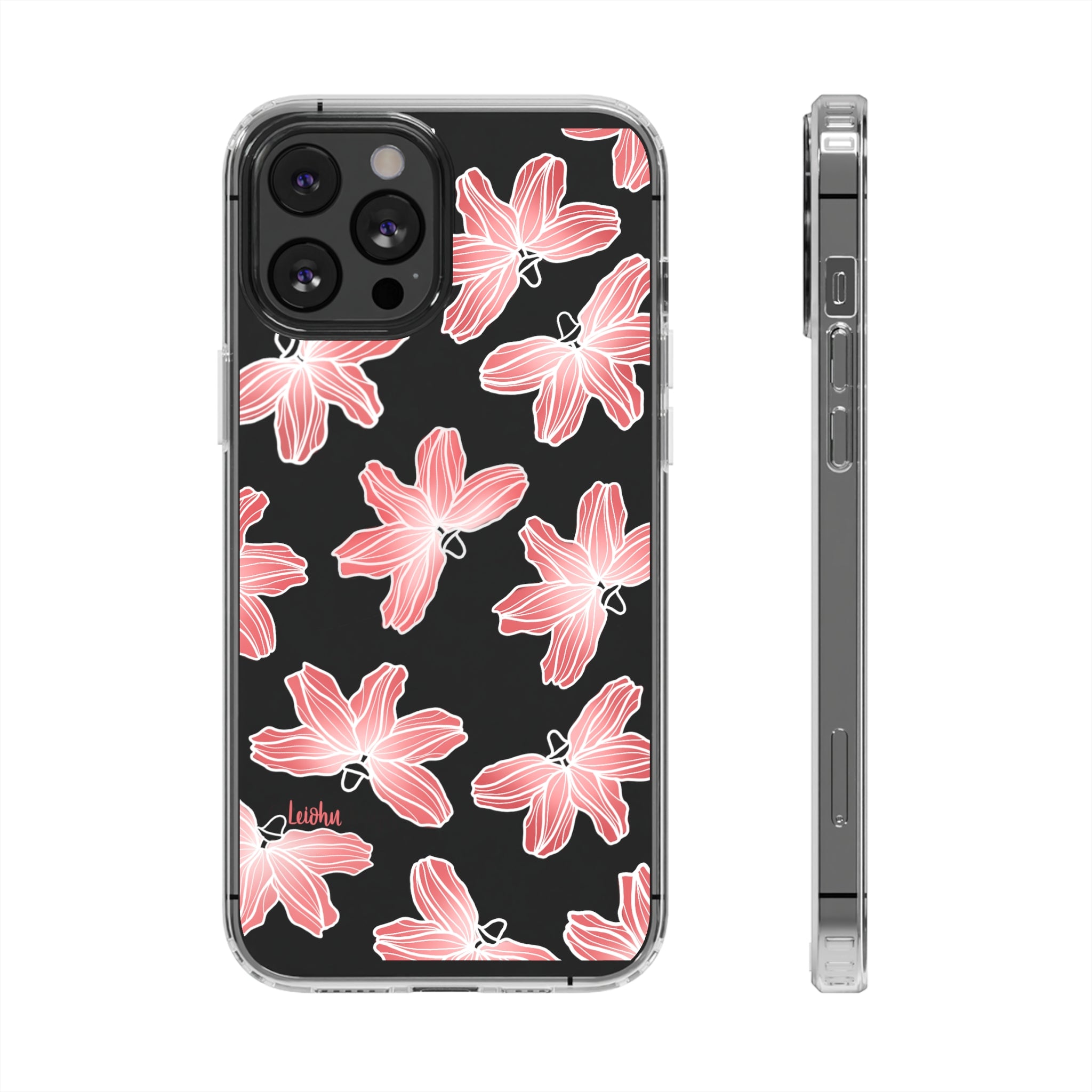 Naupaka Dream - Clear Case - LEIOHU DESIGNS
