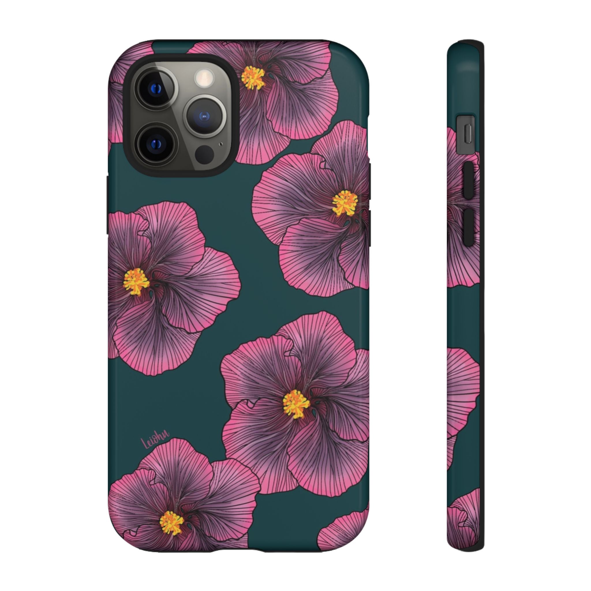 Sunset Hibiscus - LEIOHU DESIGNS