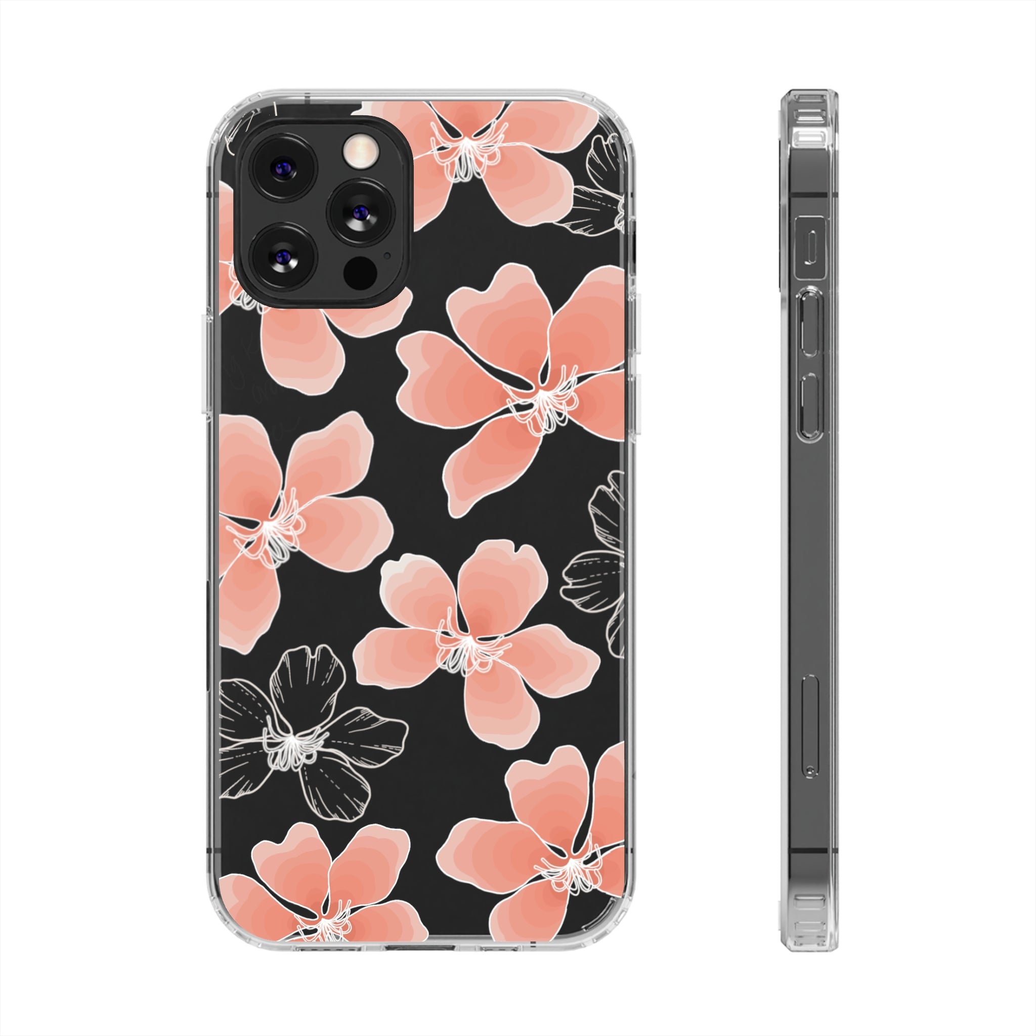 Hong Kong Orchid - Clear Case - LEIOHU DESIGNS