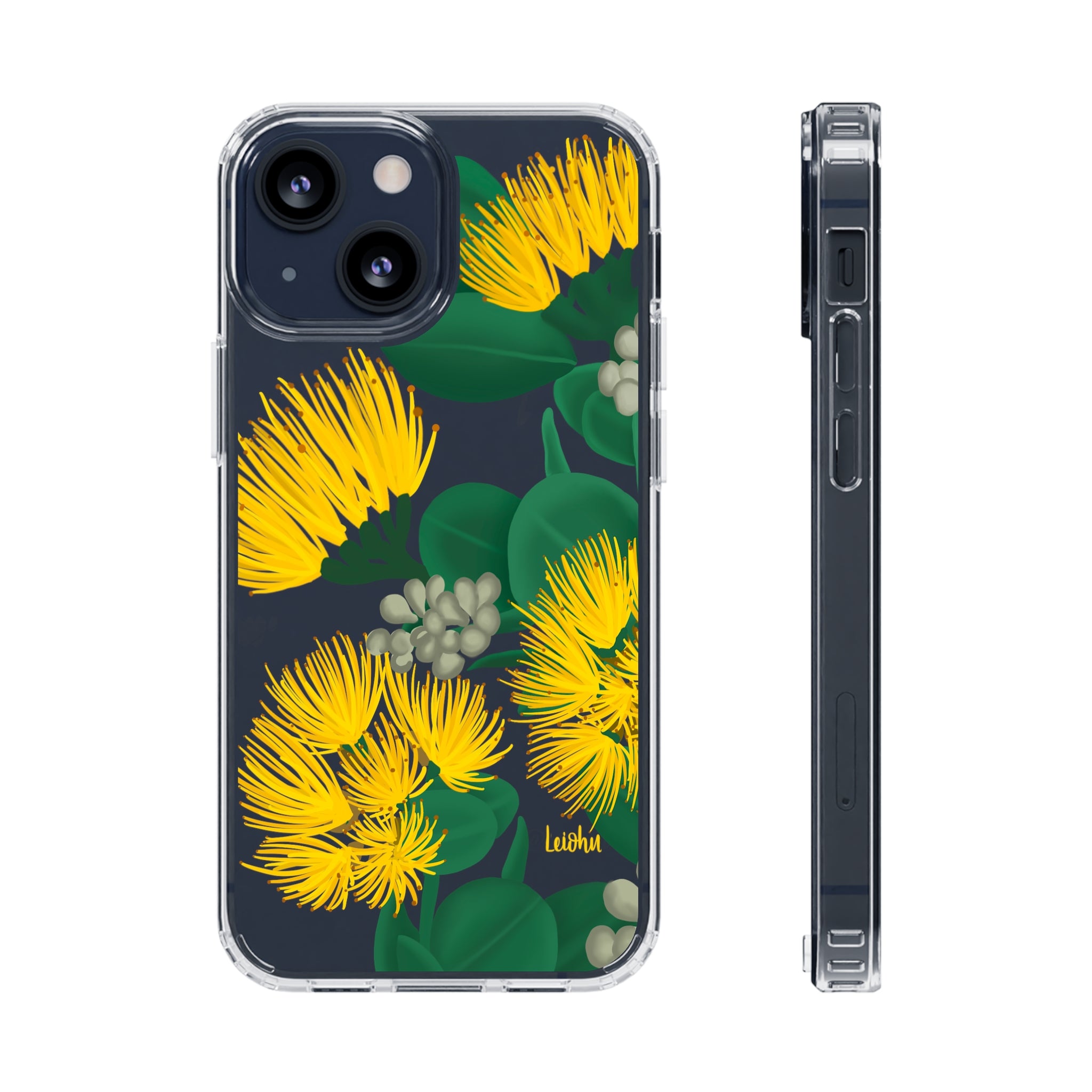 Ohi'a Lehua - Melemele - Clear Case - LEIOHU DESIGNS