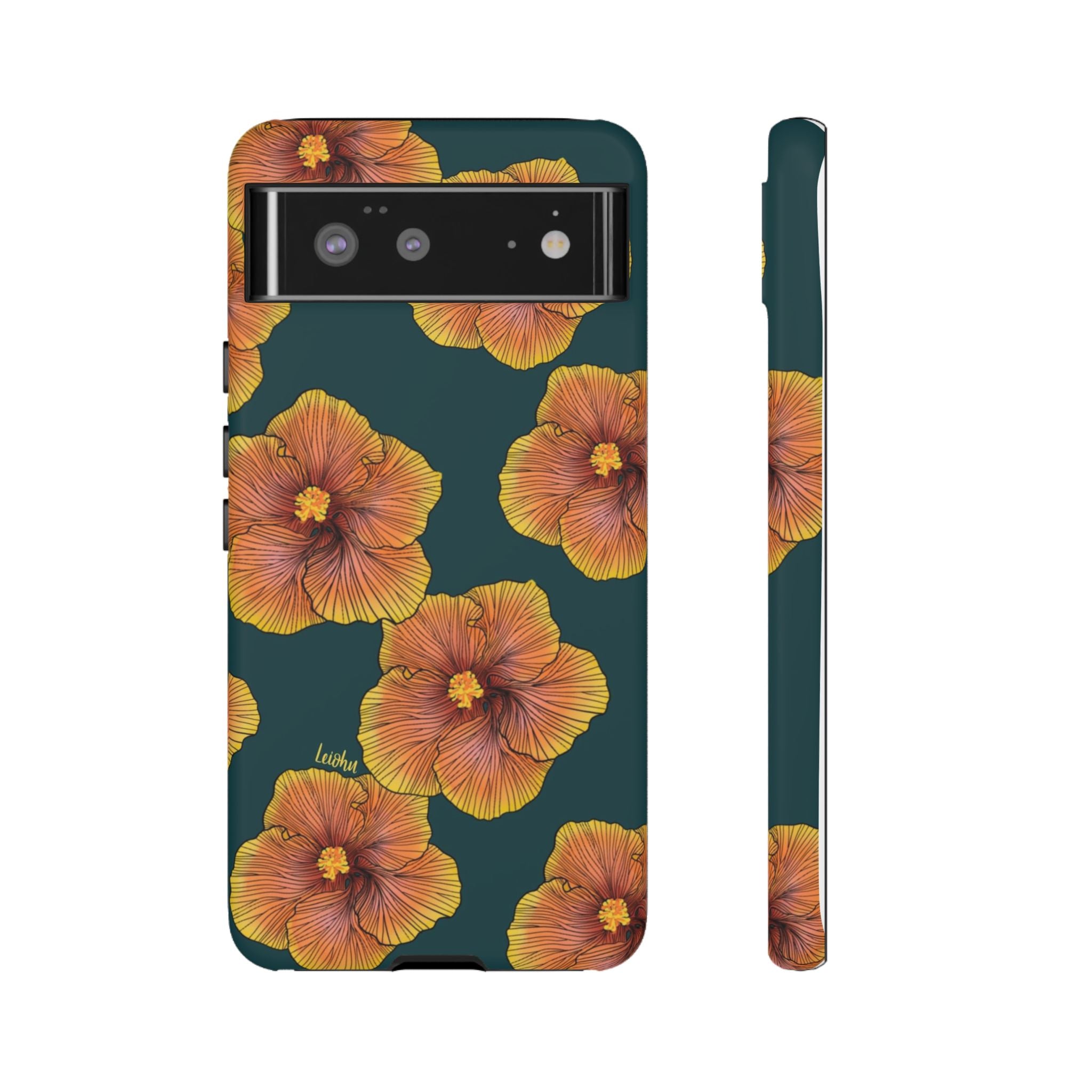 Sunrise Hibiscus - Google Pixel - LEIOHU DESIGNS