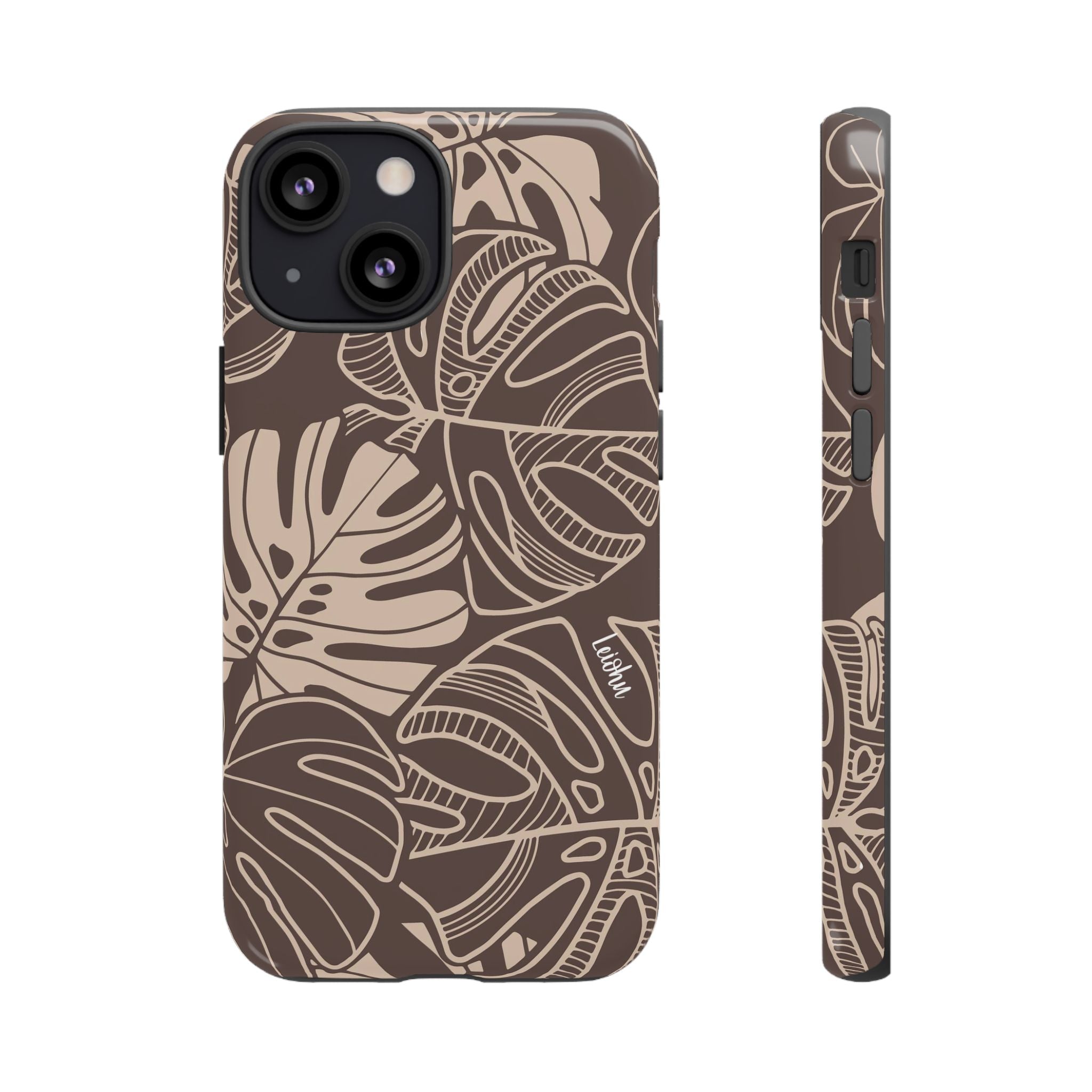 Monstera Dream - Mocha - LEIOHU DESIGNS
