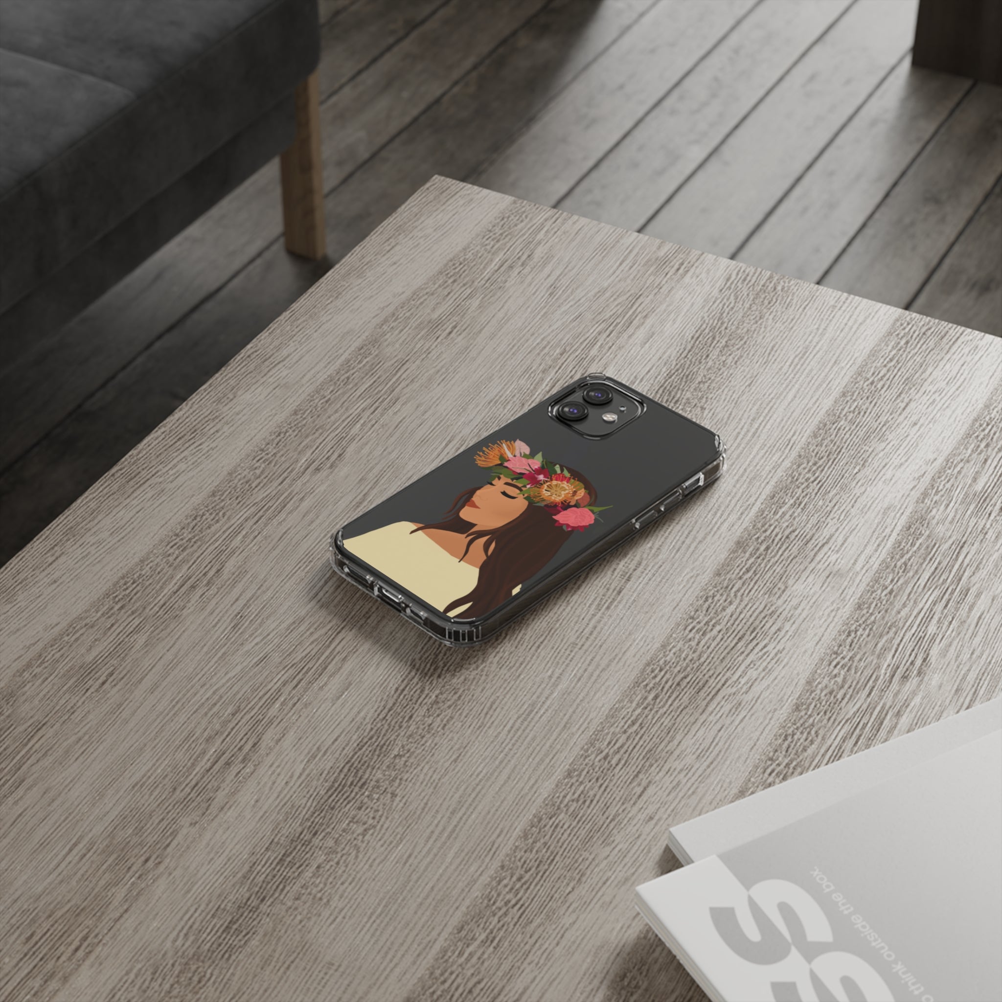 Lei Po'o - Clear Case - LEIOHU DESIGNS