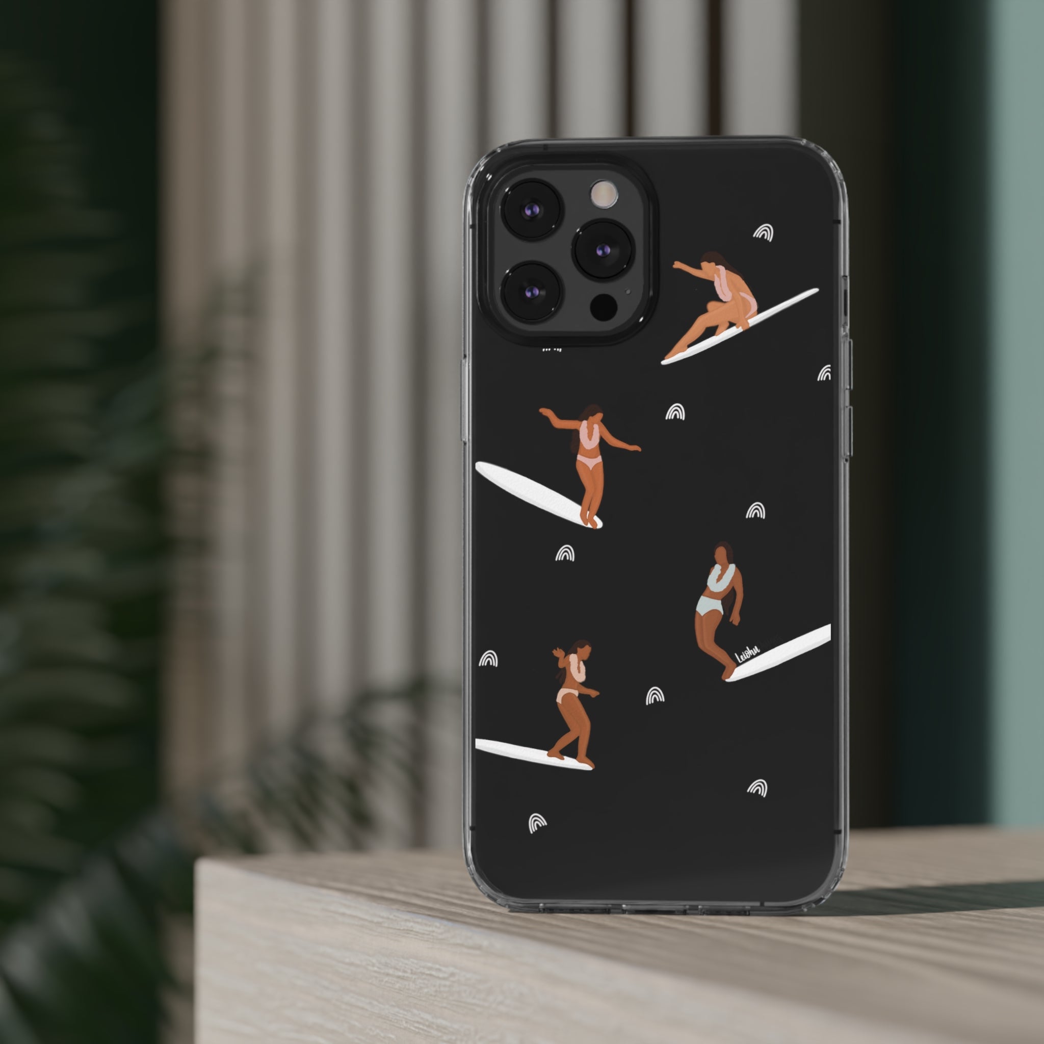 Papa He'e Nalu - Clear Case - LEIOHU DESIGNS