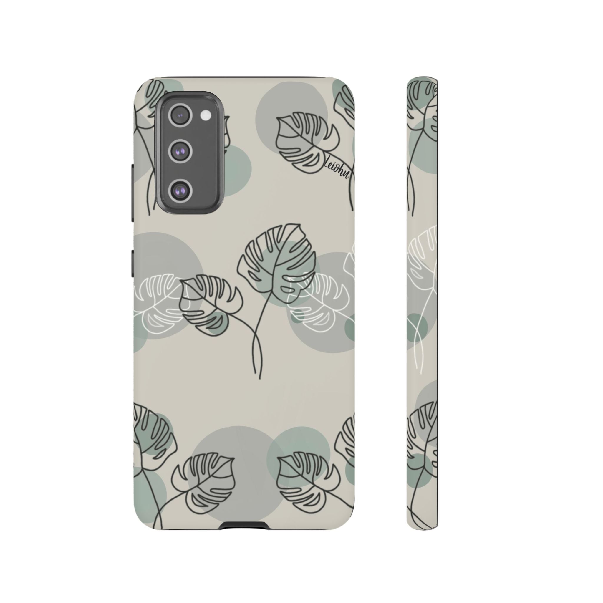 Retro Monstera - Samsung Galaxy - LEIOHU DESIGNS