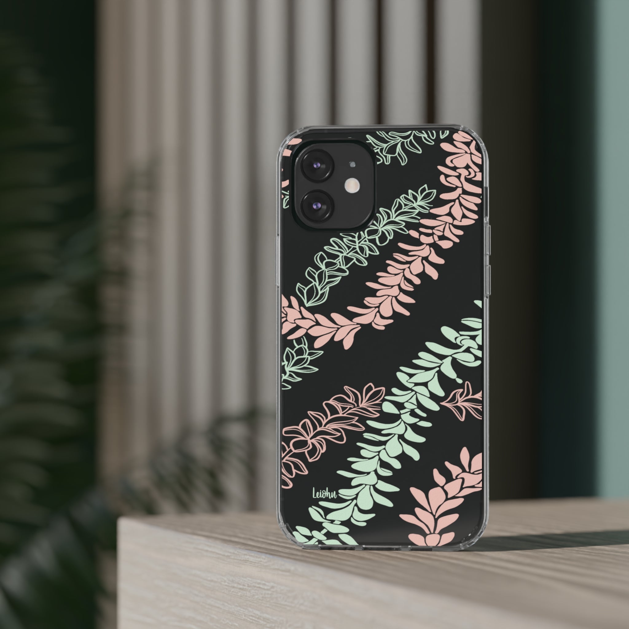 Groovy Pua Melia - Clear Case - LEIOHU DESIGNS