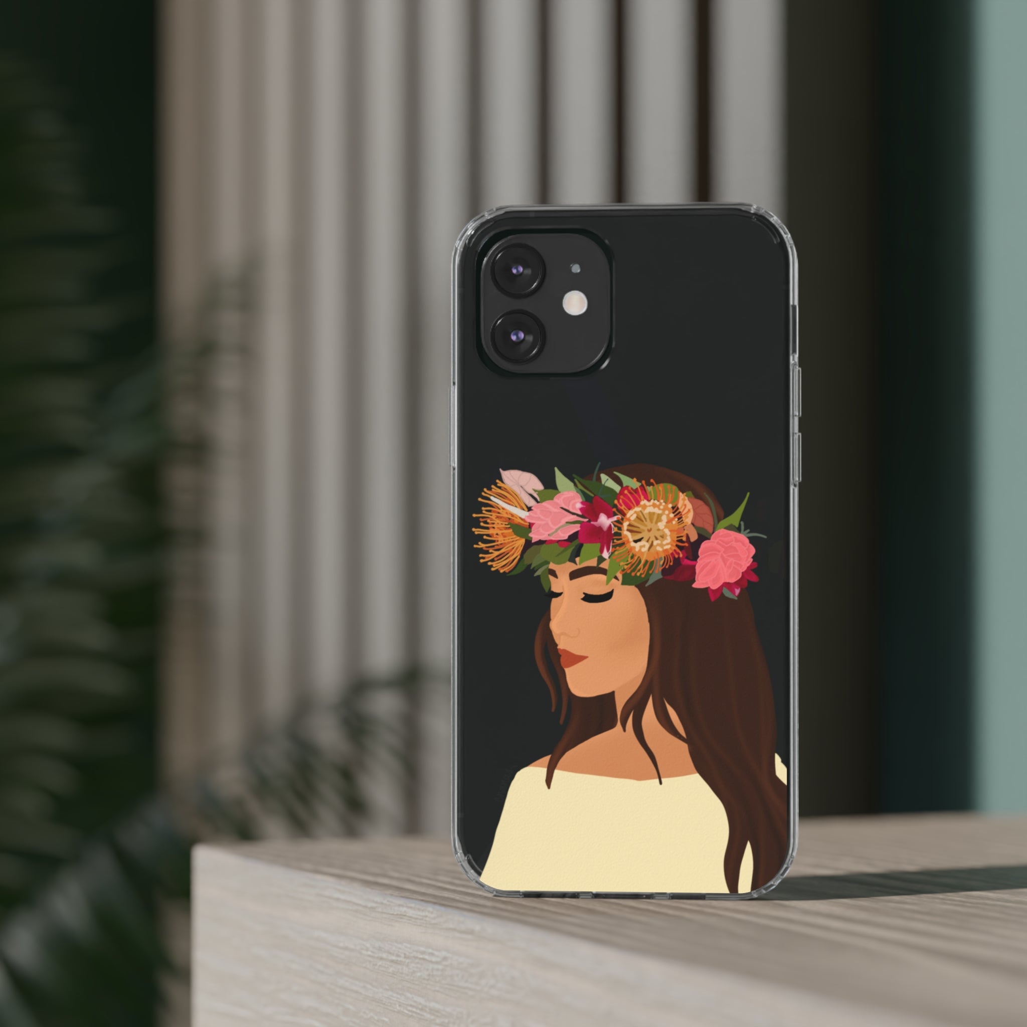 Lei Po'o - Clear Case - LEIOHU DESIGNS