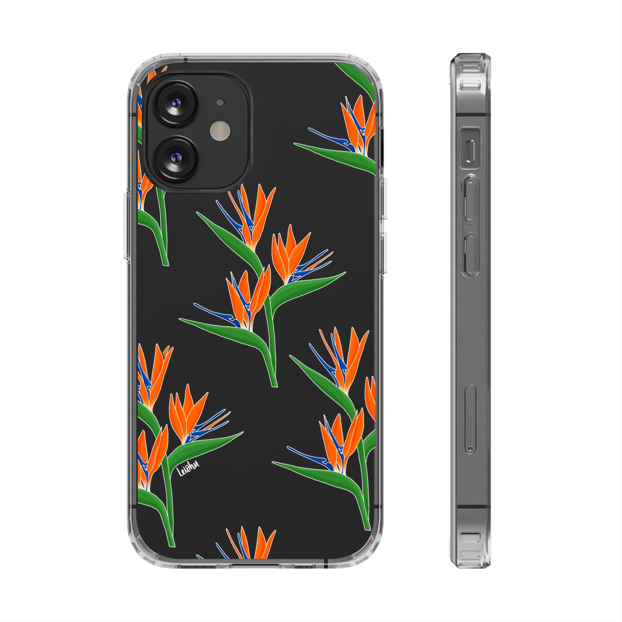 Bird of Paradise - Clear Case - LEIOHU DESIGNS