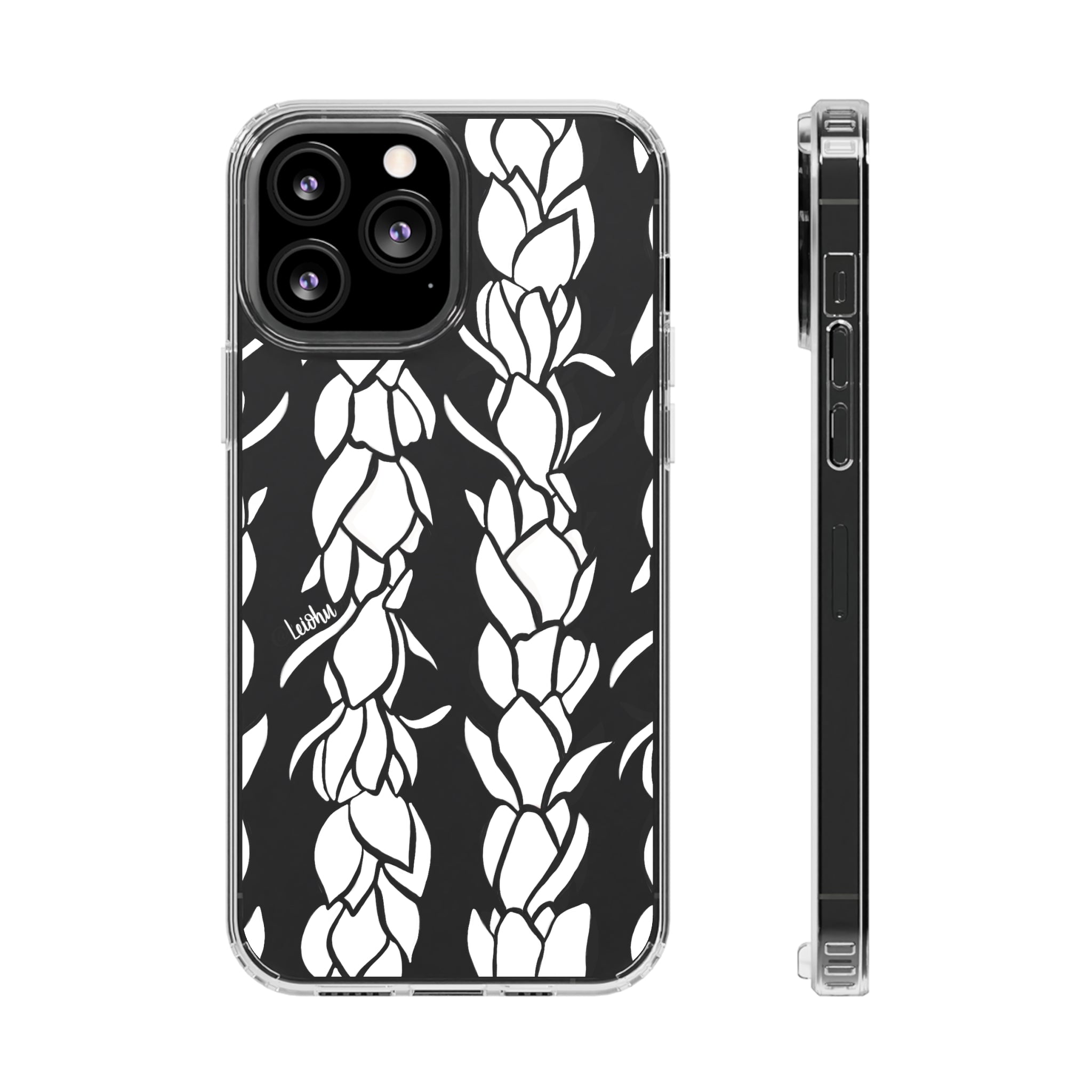 Pikake Lei - Clear Case - LEIOHU DESIGNS