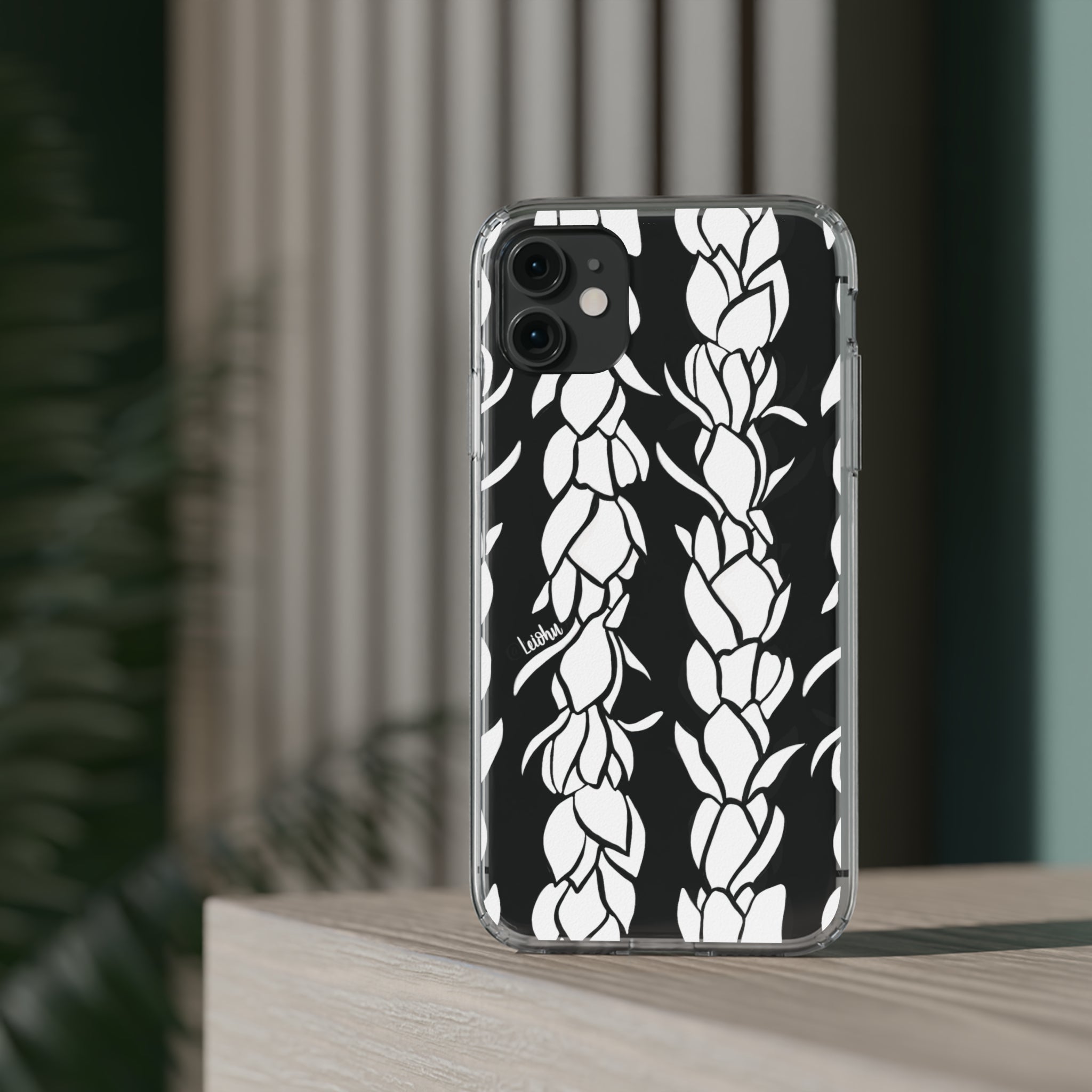 Pikake Lei - Clear Case - LEIOHU DESIGNS