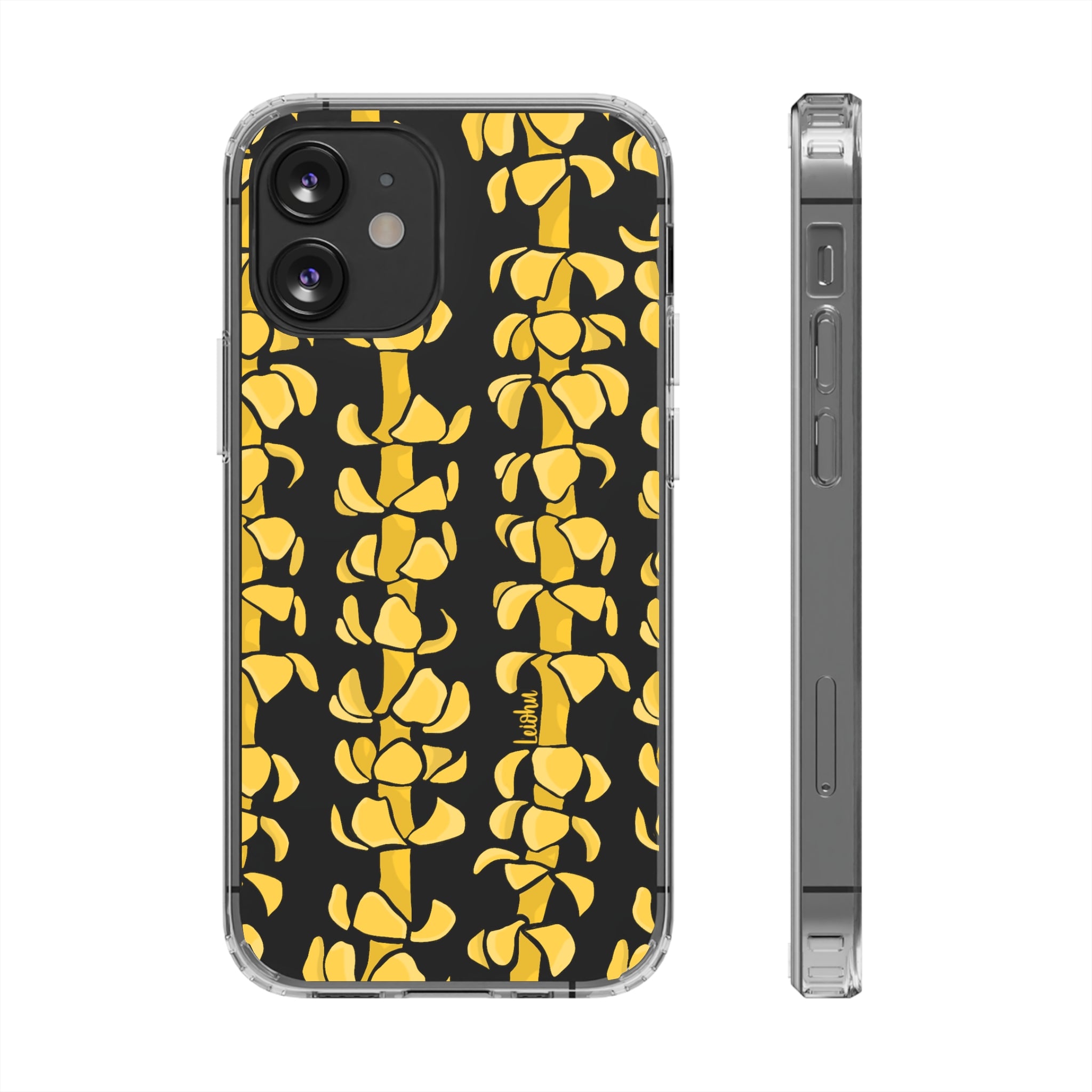 Puakenikeni Lei - Clear Cases - LEIOHU DESIGNS