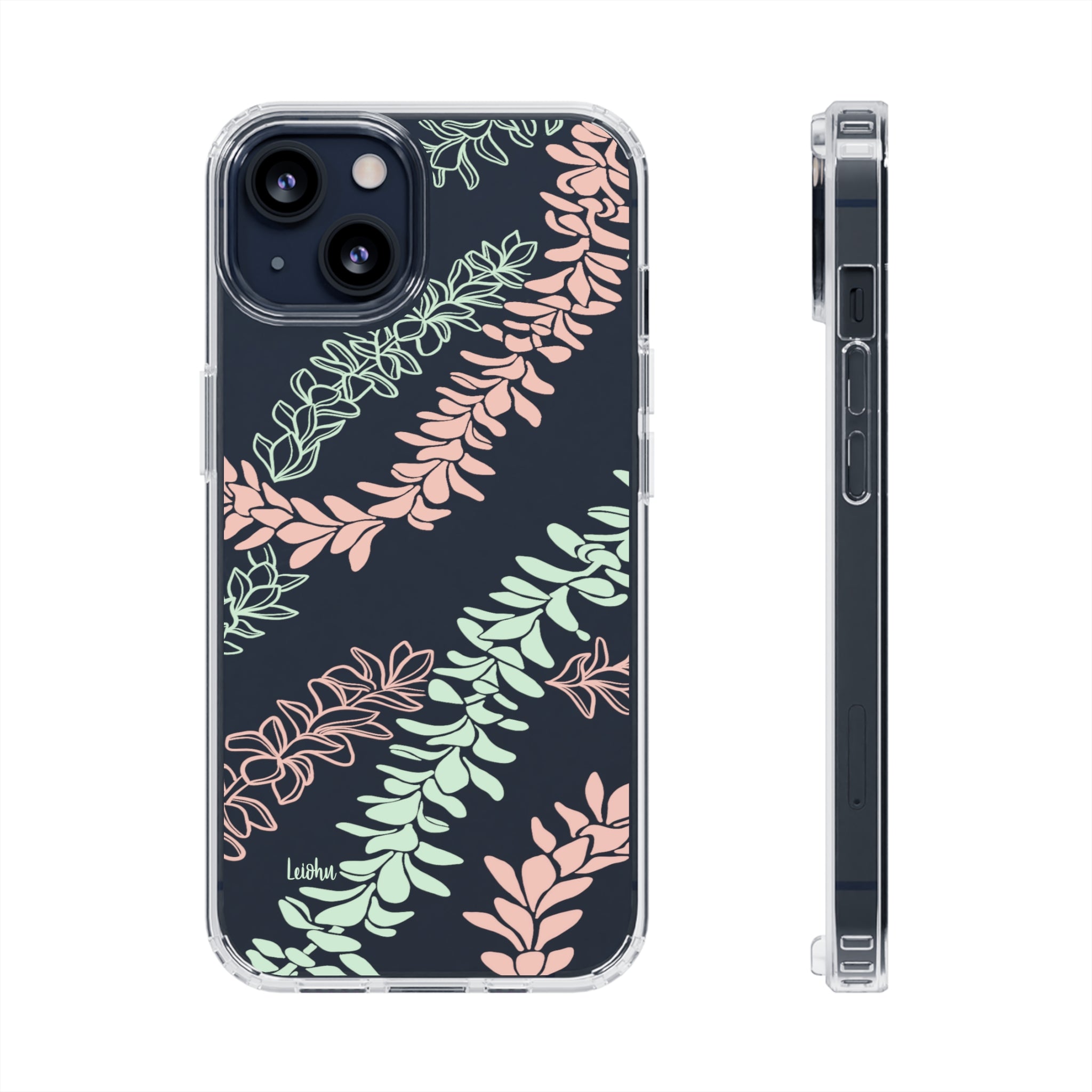 Groovy Pua Melia - Clear Case - LEIOHU DESIGNS