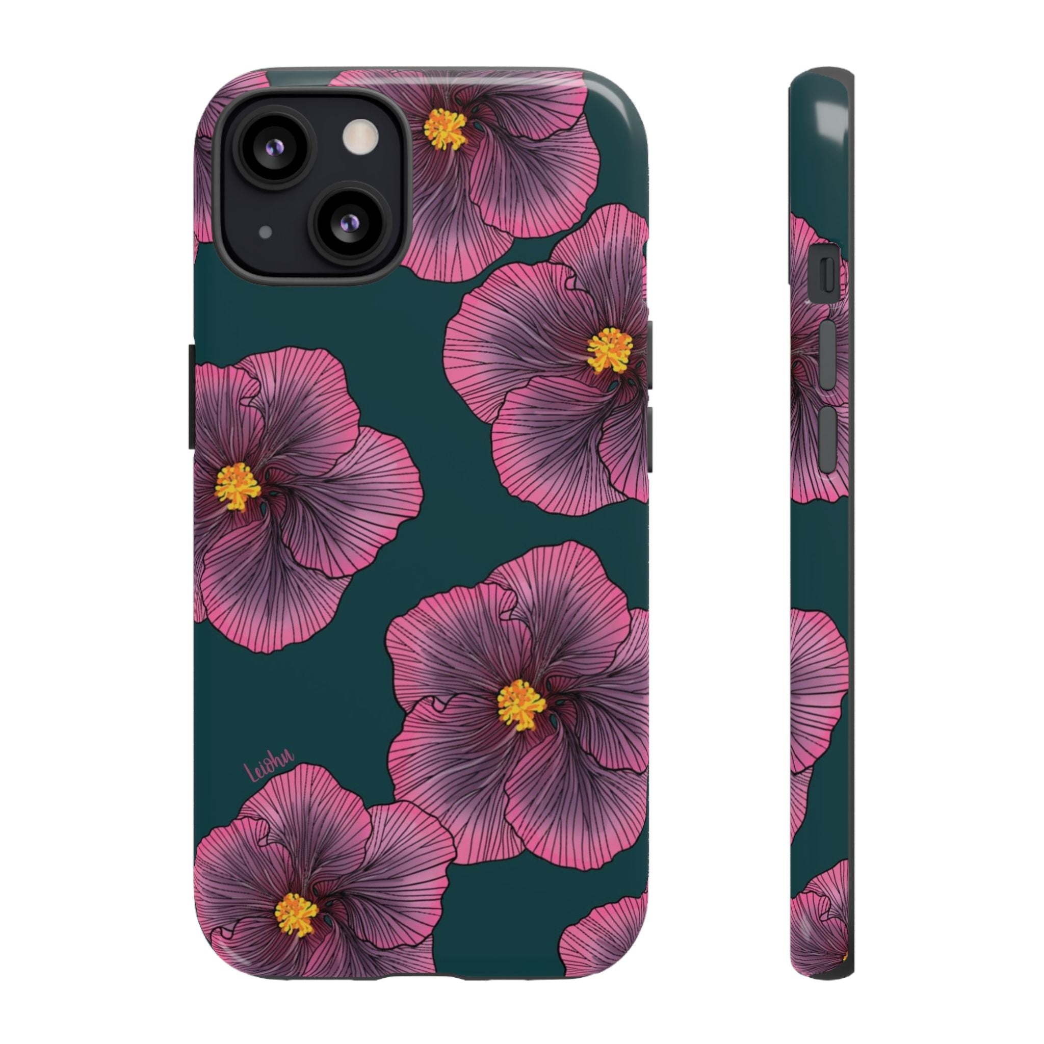 Sunset Hibiscus - LEIOHU DESIGNS