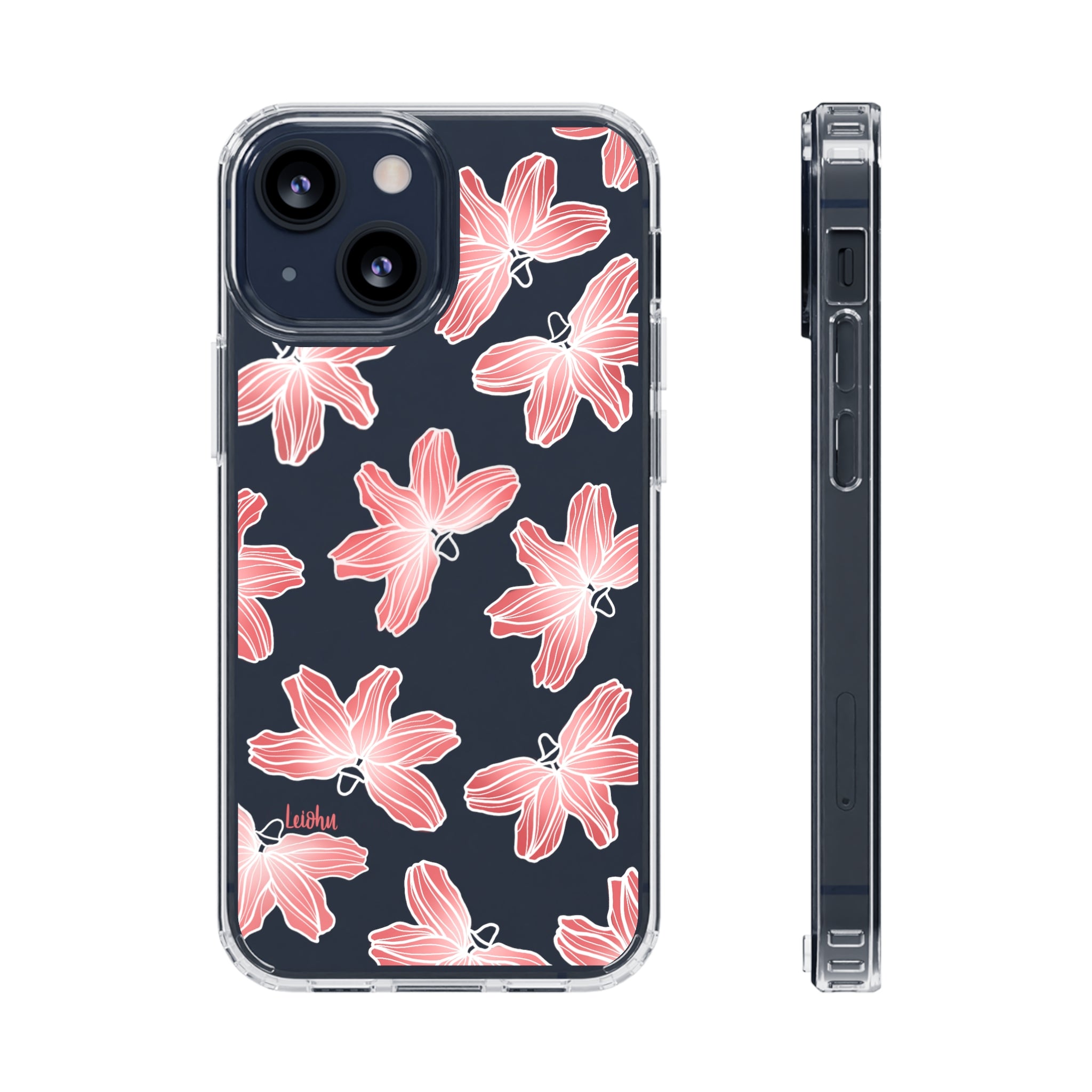 Naupaka Dream - Clear Case - LEIOHU DESIGNS