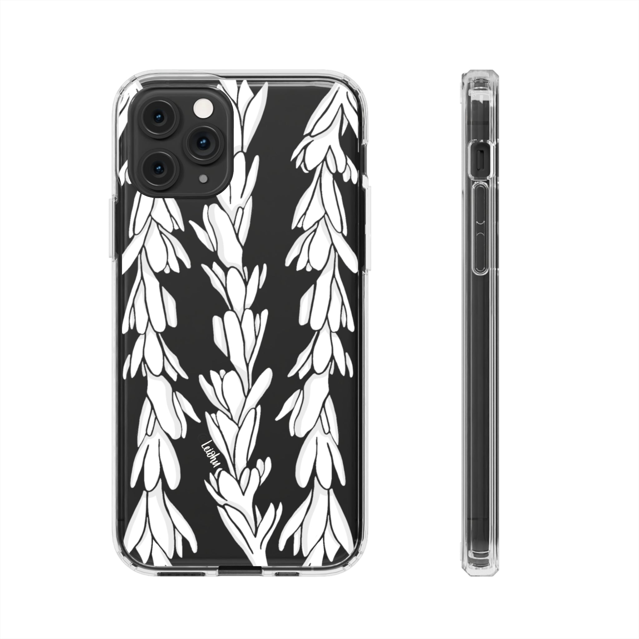 Tuberose Lei - Clear Case - LEIOHU DESIGNS