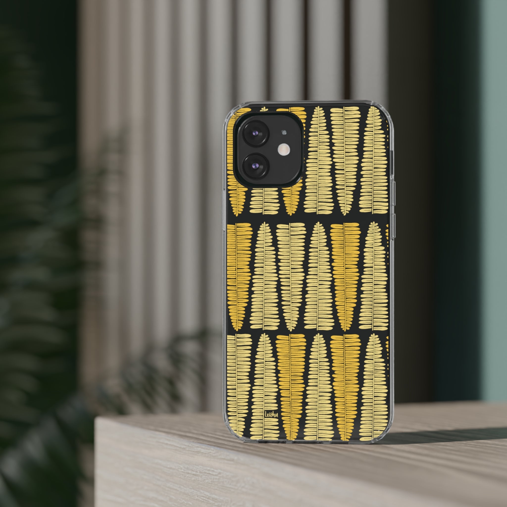 Kupukupu Fern - Clear Case - LEIOHU DESIGNS