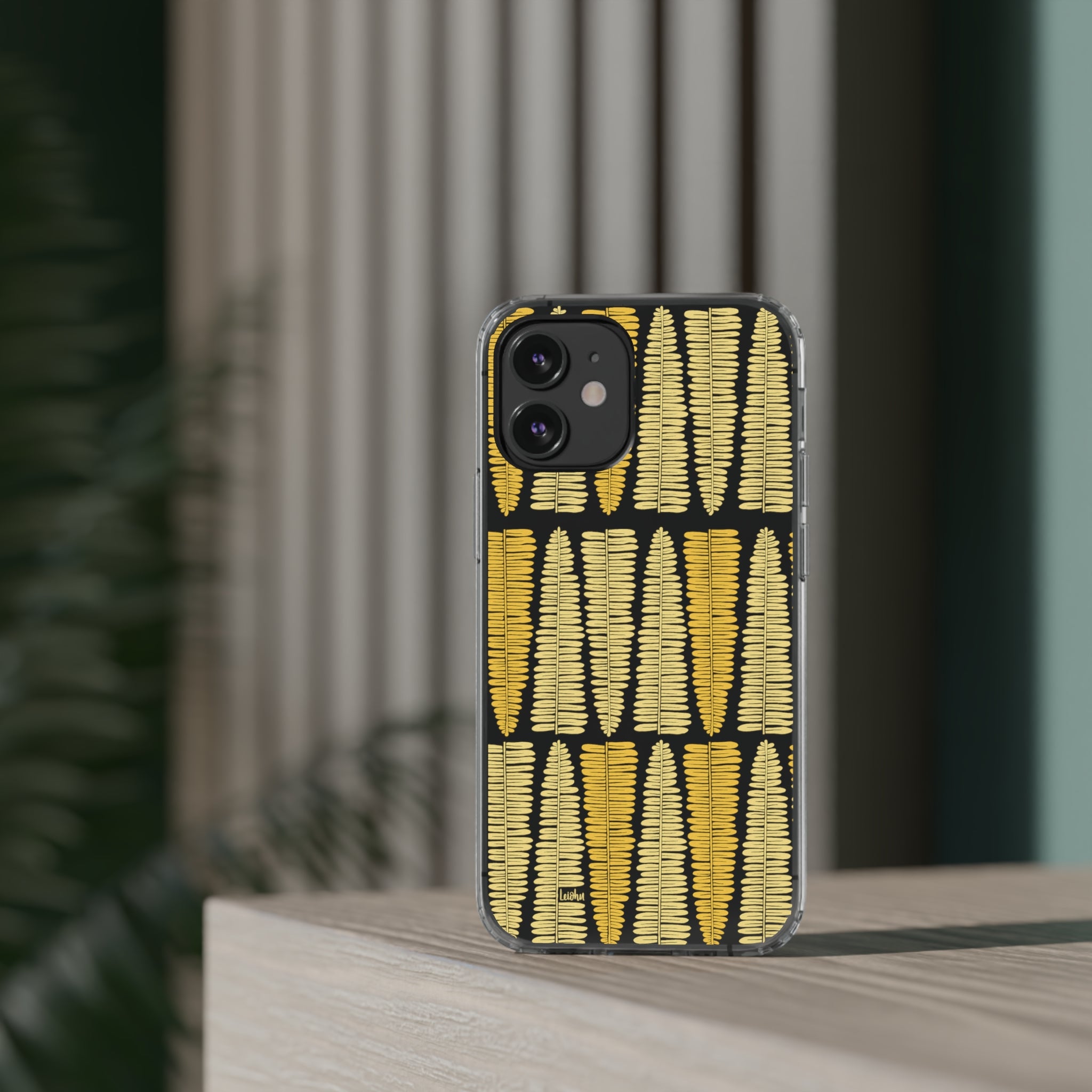 Kupukupu Fern - Clear Case - LEIOHU DESIGNS