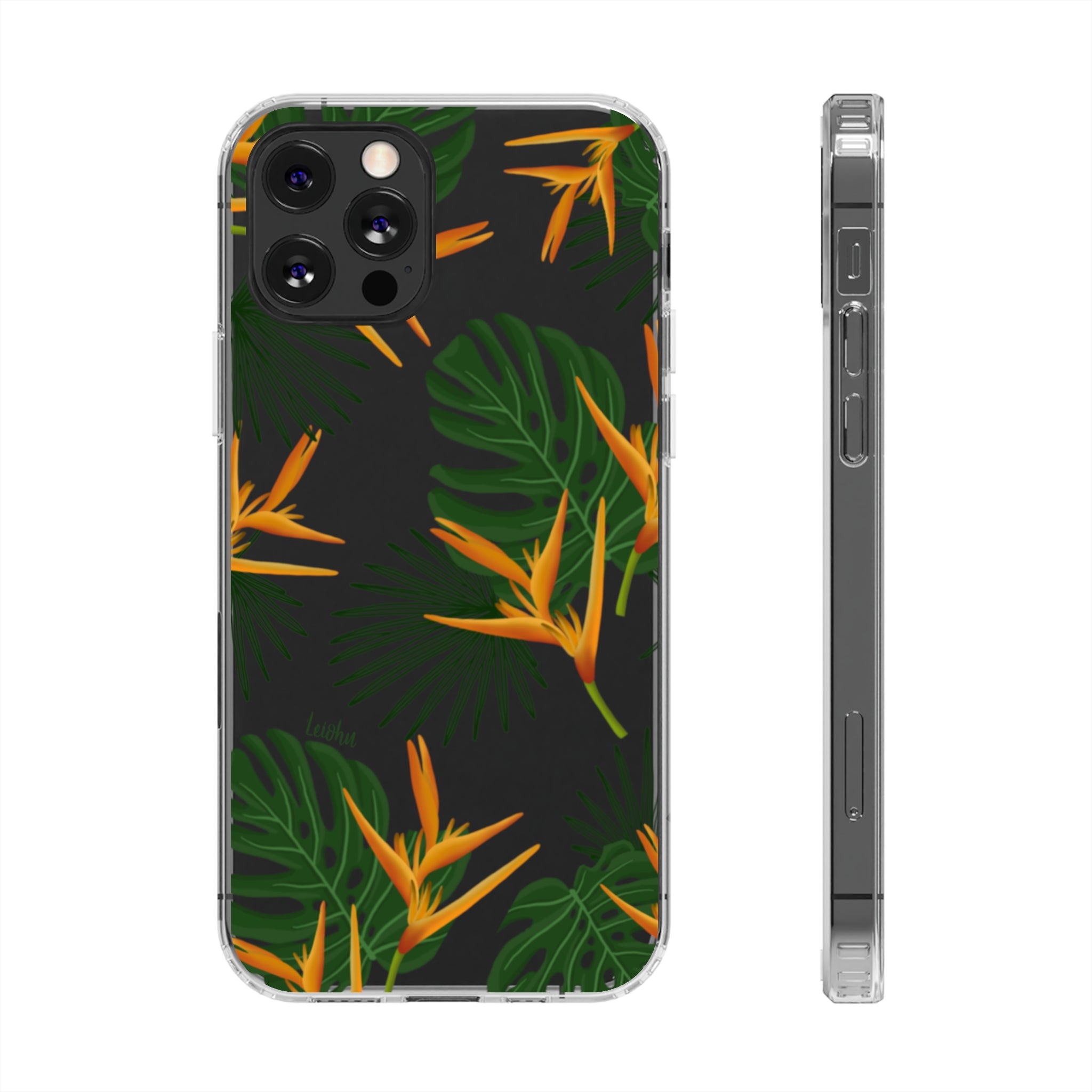 Vintage Paradise -Clear Case - LEIOHU DESIGNS