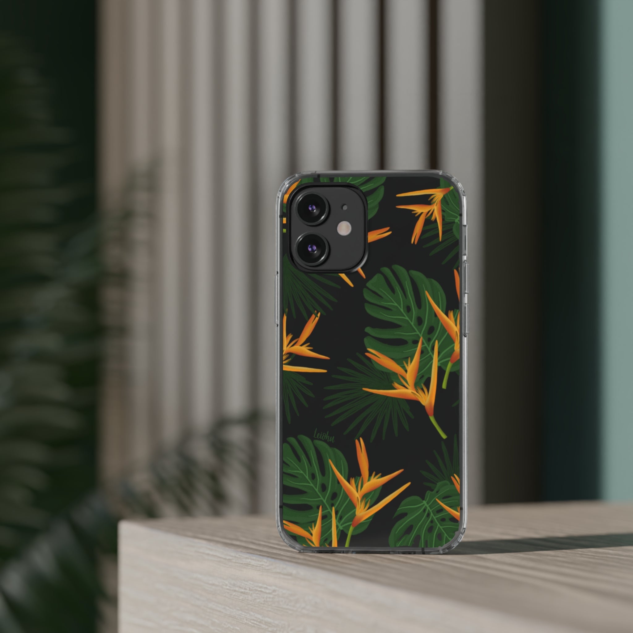 Vintage Paradise -Clear Case - LEIOHU DESIGNS