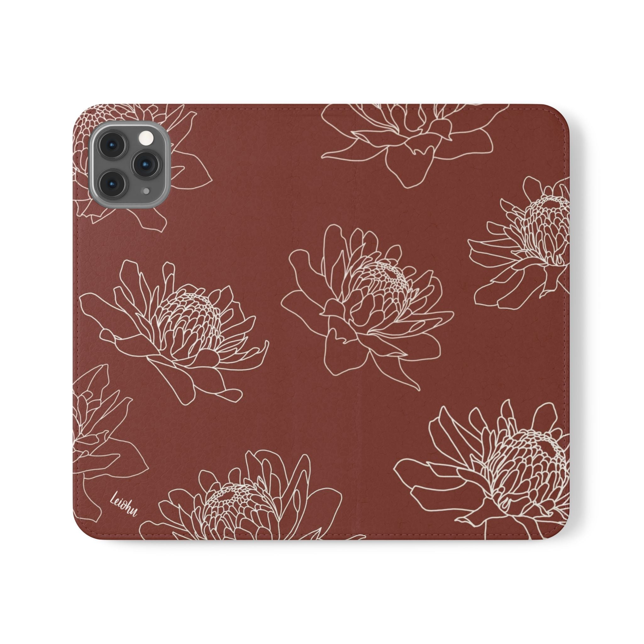 Torch Ginger - Folio case - LEIOHU DESIGNS
