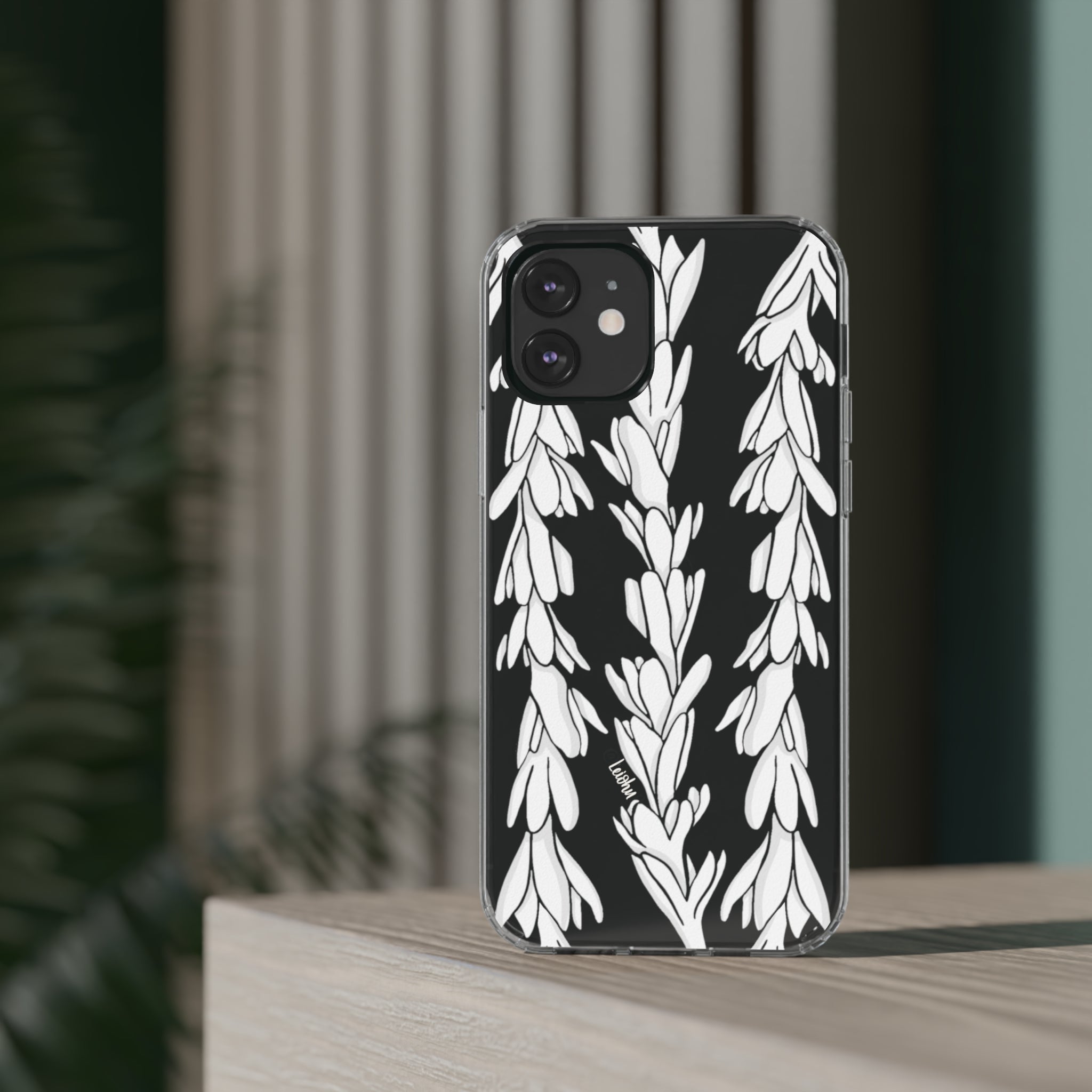 Tuberose Lei - Clear Case - LEIOHU DESIGNS
