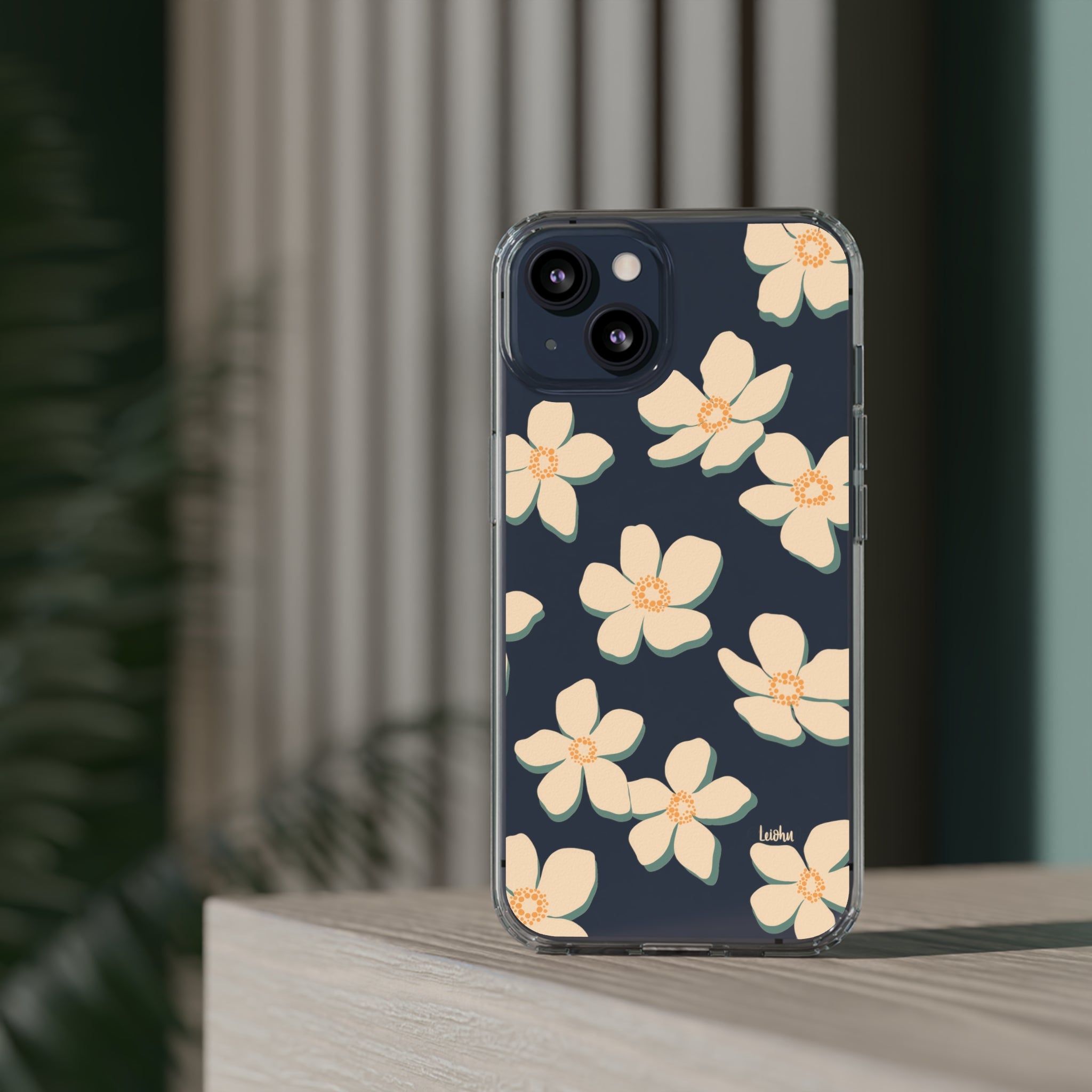 Retro Pua Kala - Clear Case - LEIOHU DESIGNS