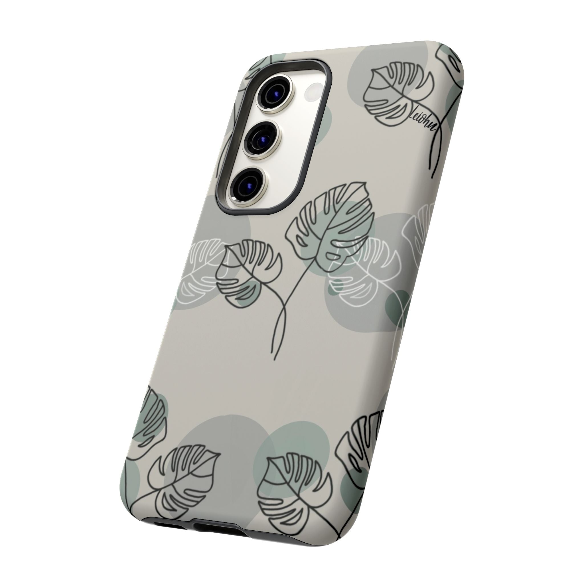 Retro Monstera - Samsung Galaxy - LEIOHU DESIGNS