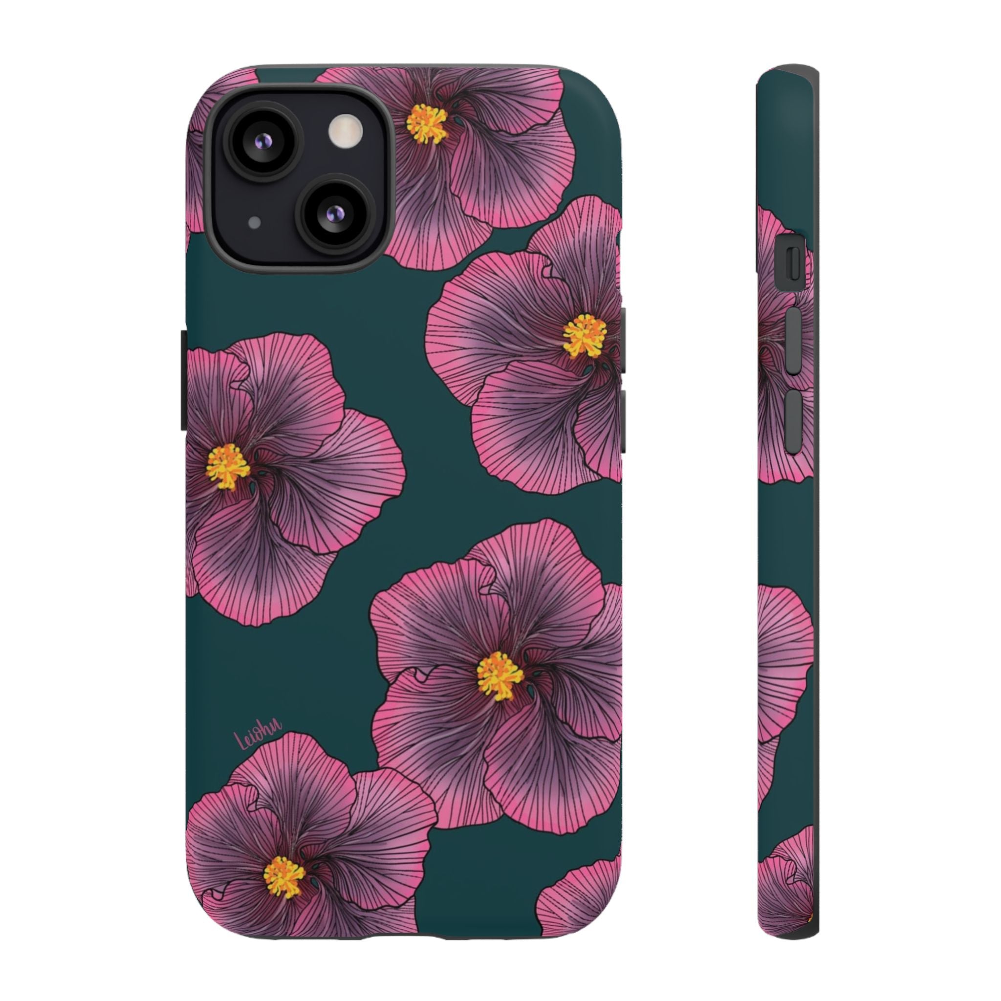Sunset Hibiscus - LEIOHU DESIGNS