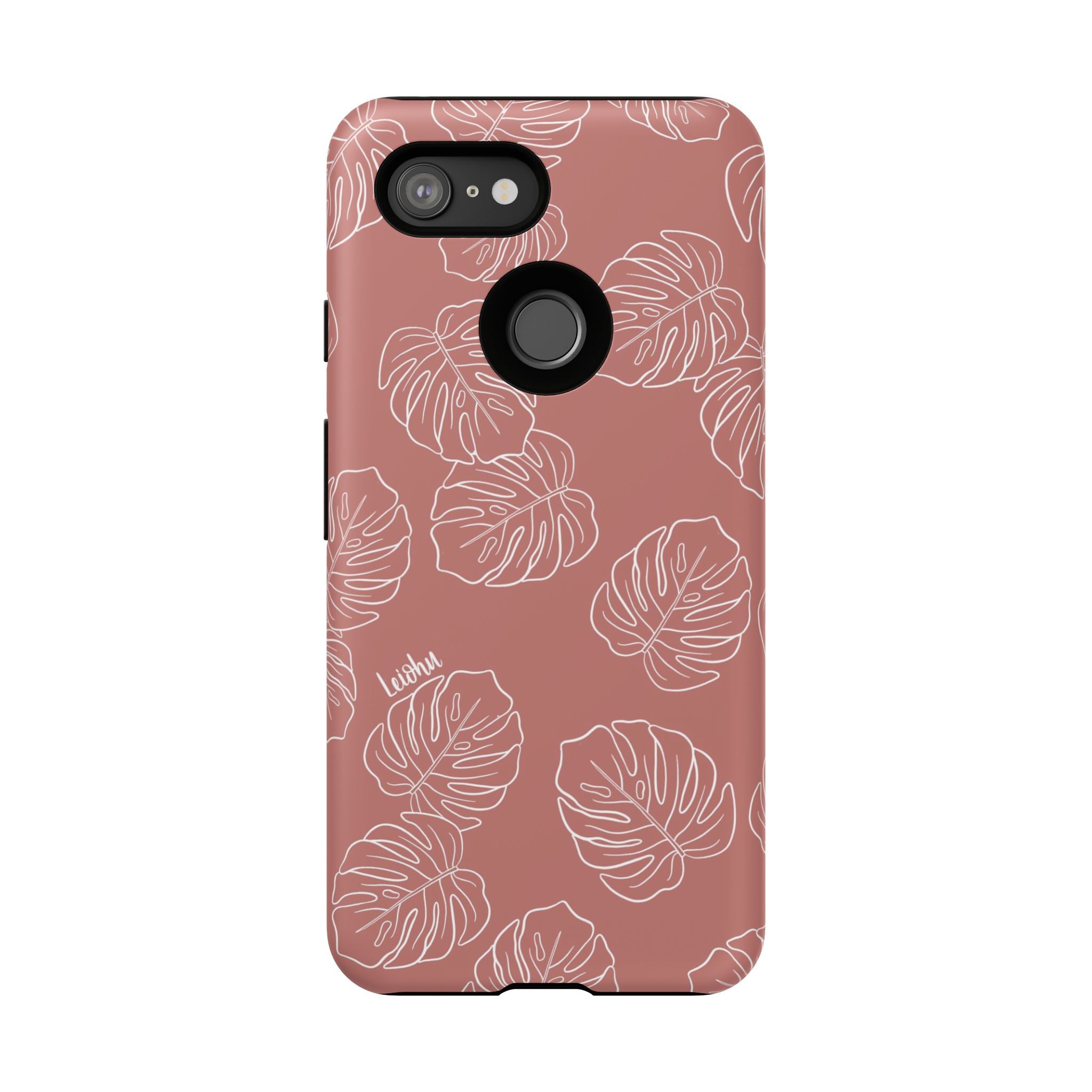 Monstera - Mauve - Google Pixel - LEIOHU DESIGNS
