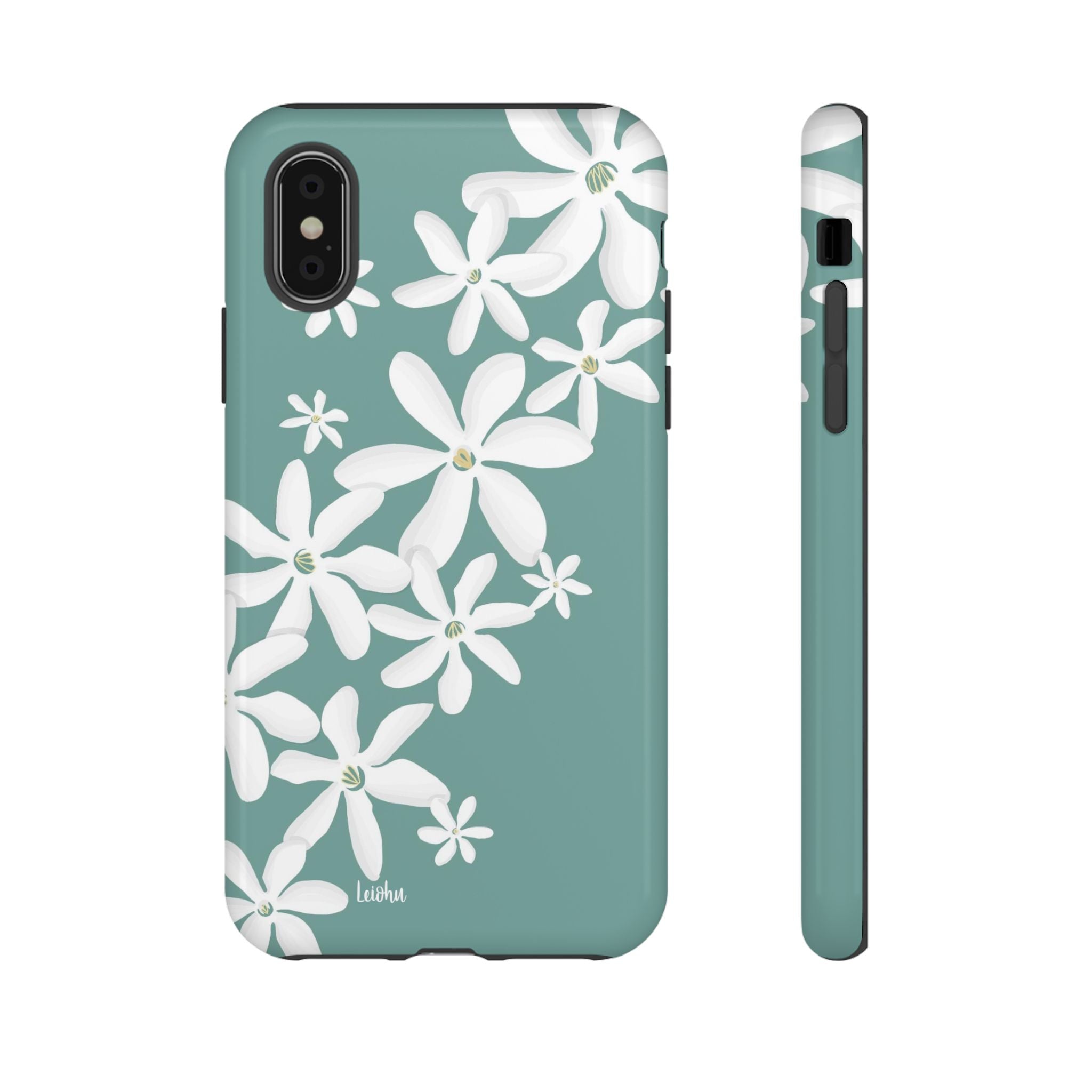 Tiare - teal - LEIOHU DESIGNS