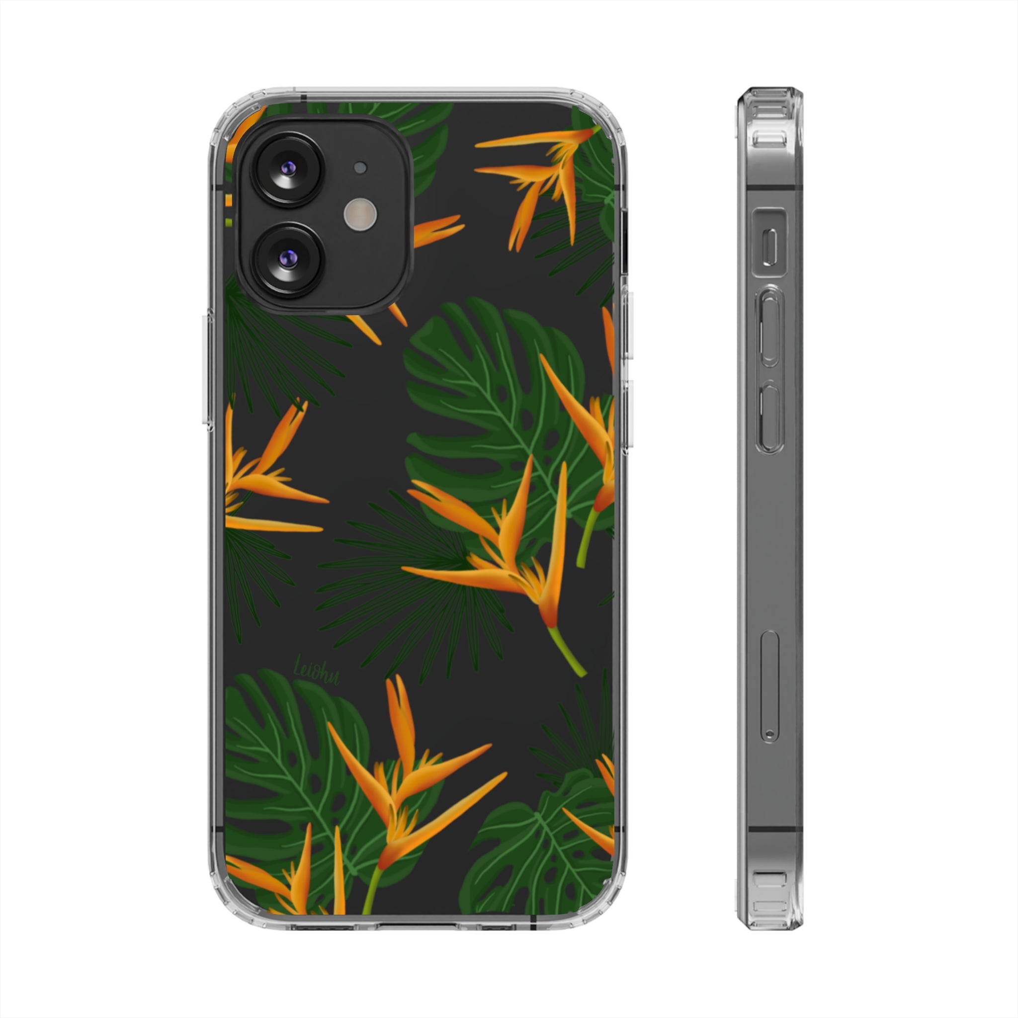 Vintage Paradise -Clear Case - LEIOHU DESIGNS