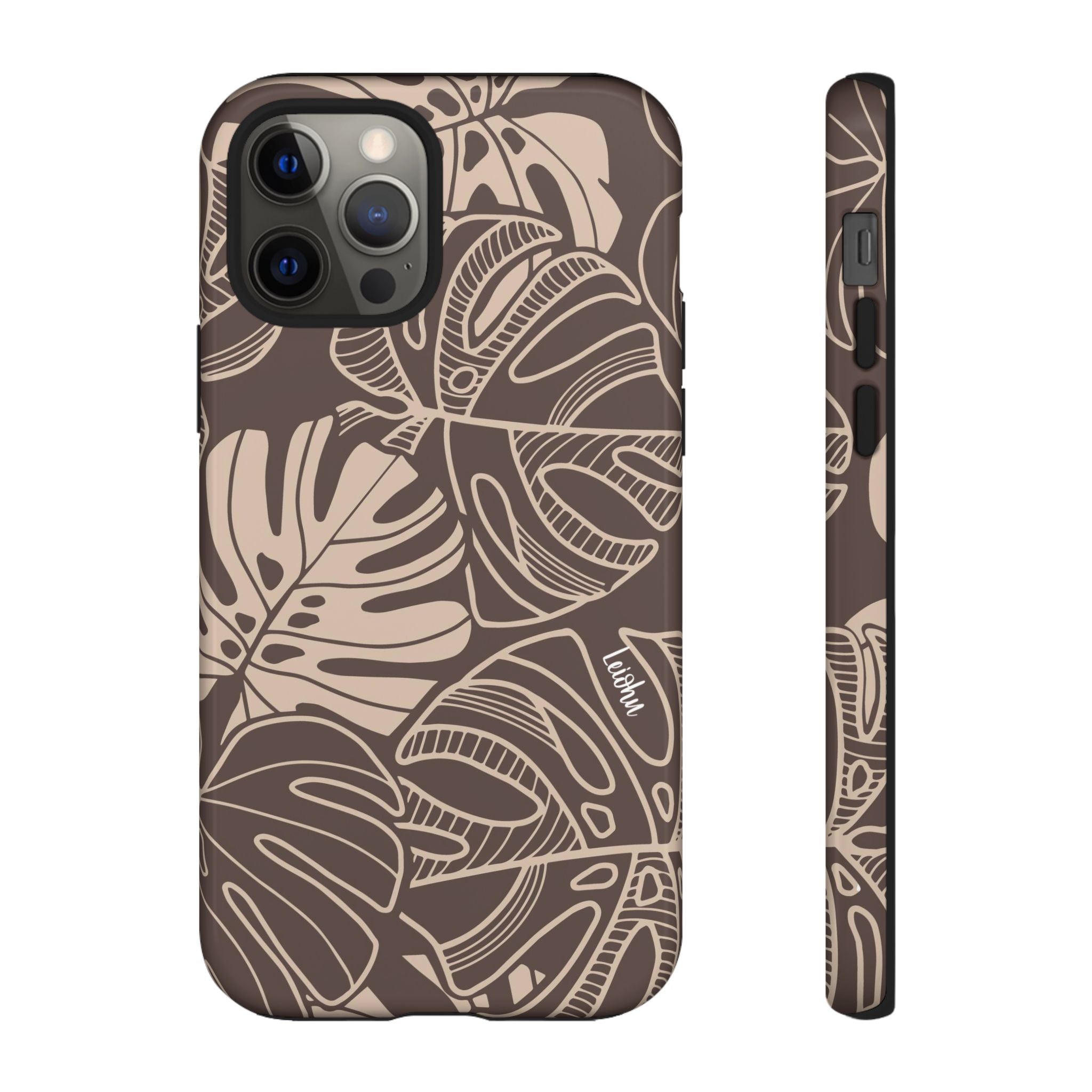 Monstera Dream - Mocha - LEIOHU DESIGNS