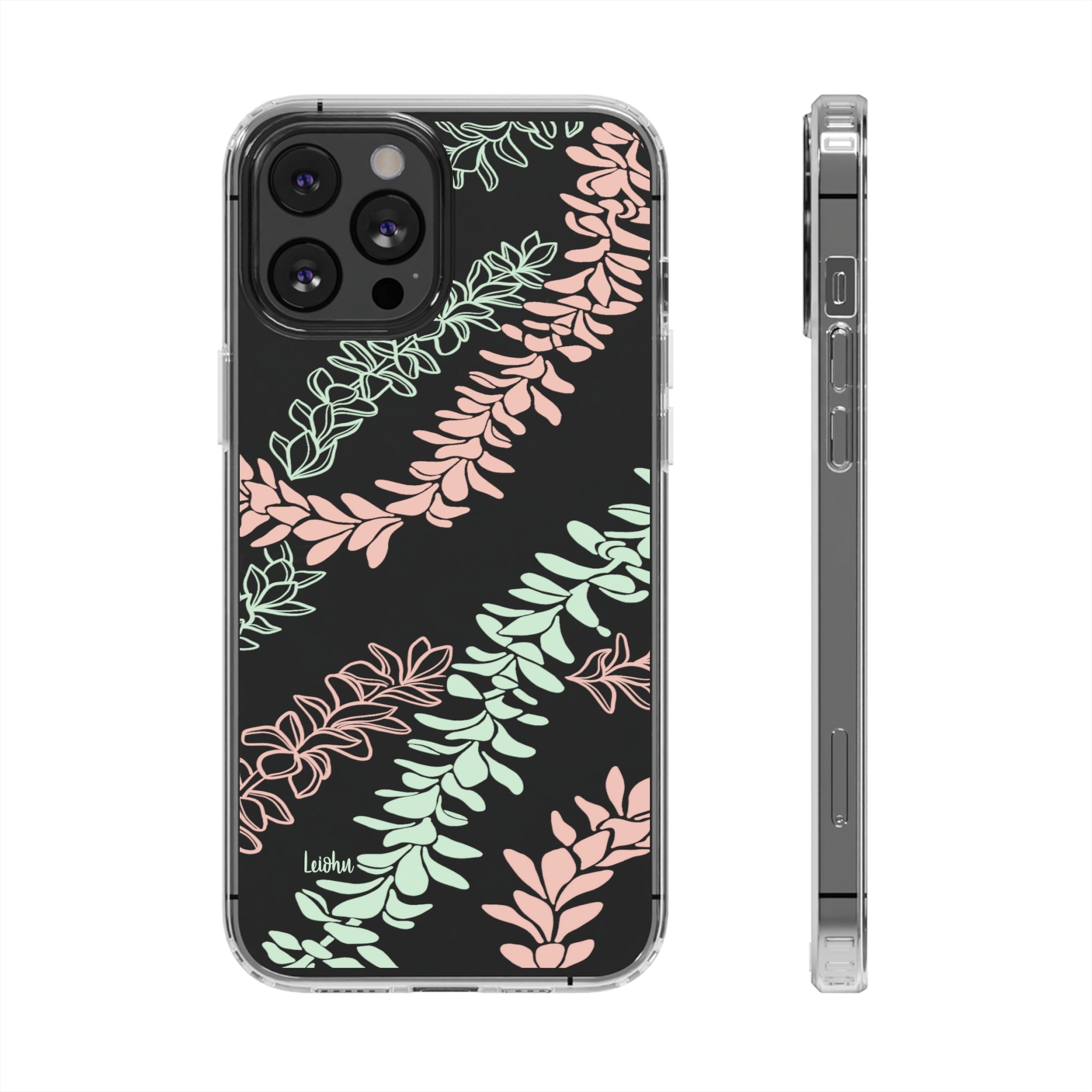 Groovy Pua Melia - Clear Case - LEIOHU DESIGNS