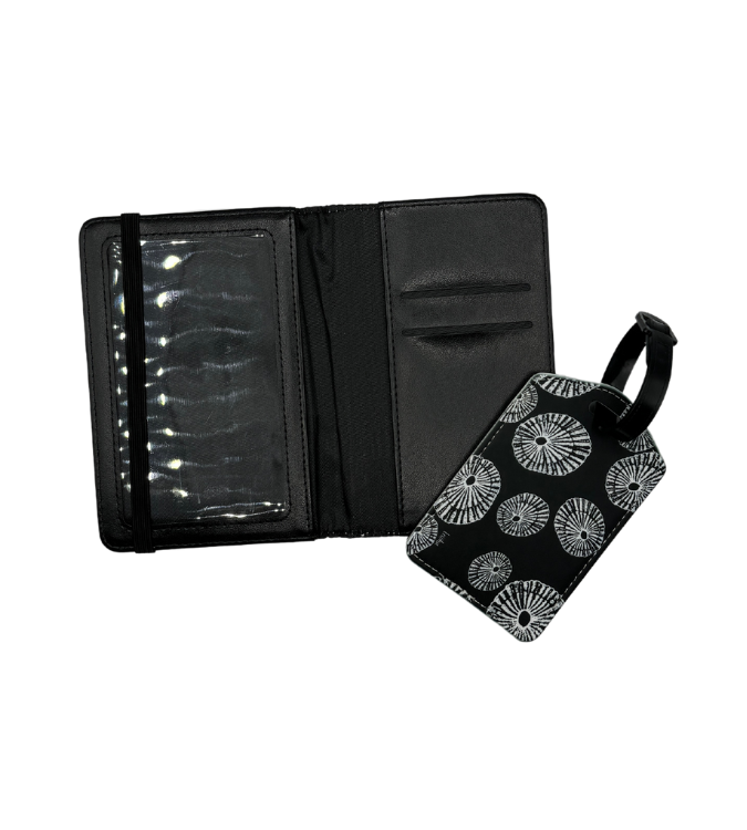 Opihi - Passport Cover & Luggage Tag Set - LEIOHU DESIGNS