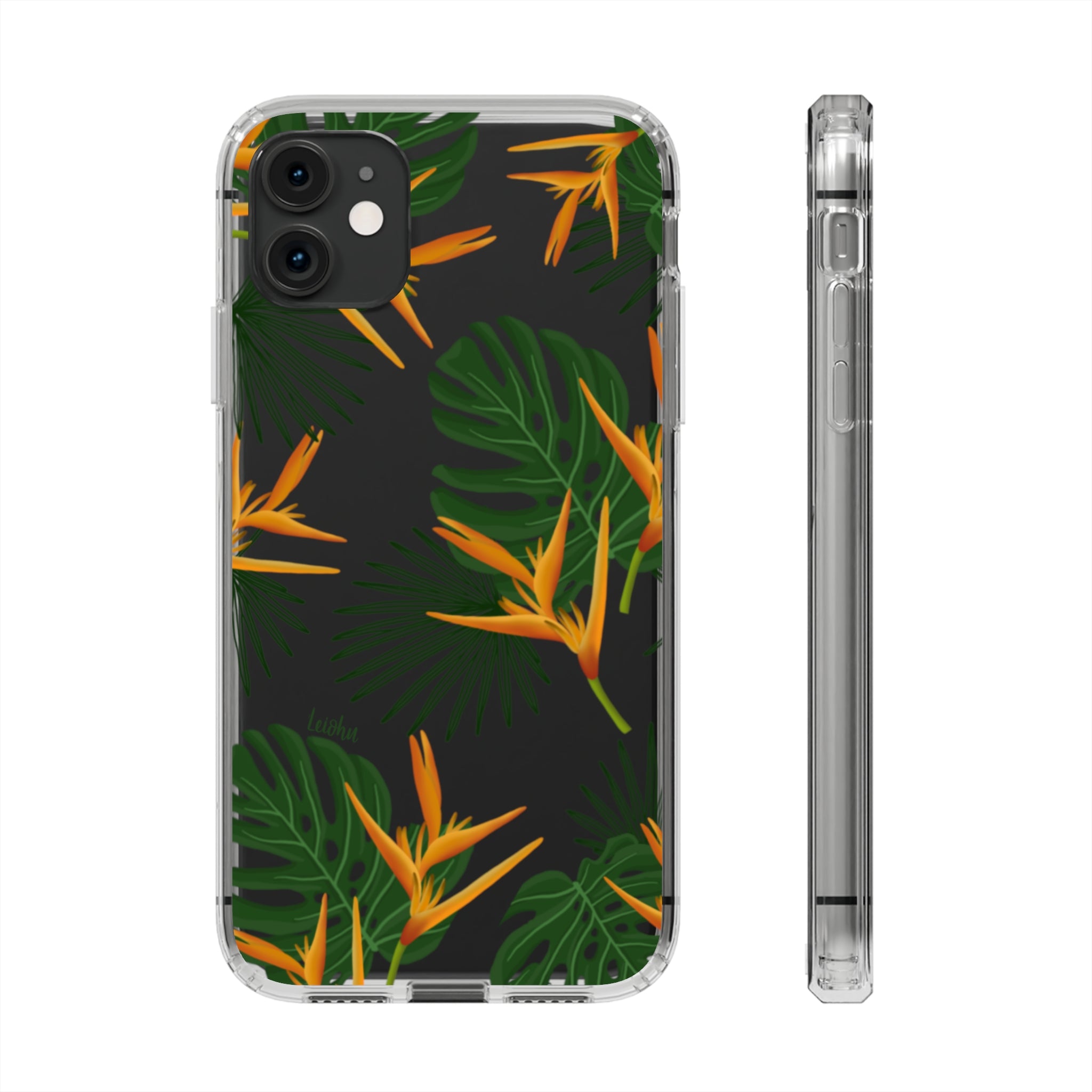 Vintage Paradise -Clear Case - LEIOHU DESIGNS