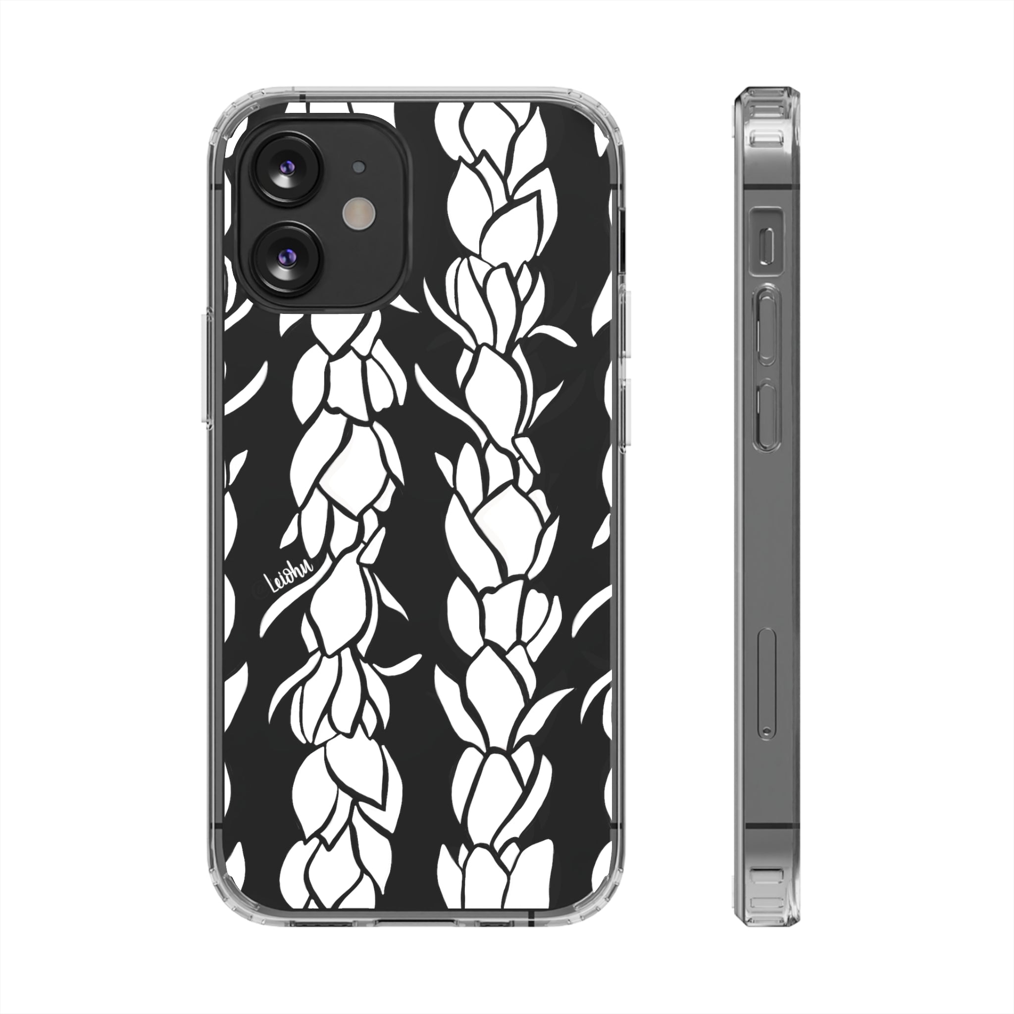 Pikake Lei - Clear Case - LEIOHU DESIGNS