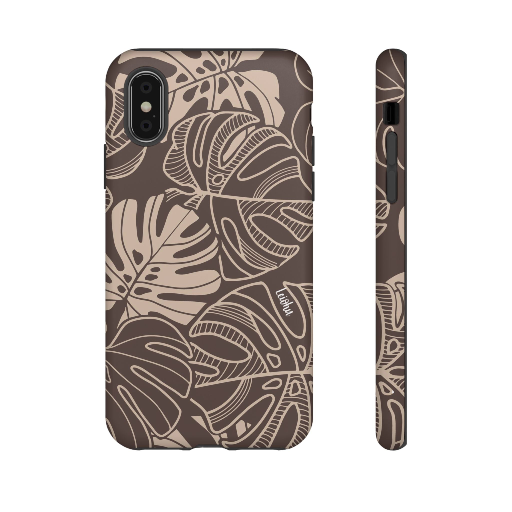 Monstera Dream - Mocha - LEIOHU DESIGNS