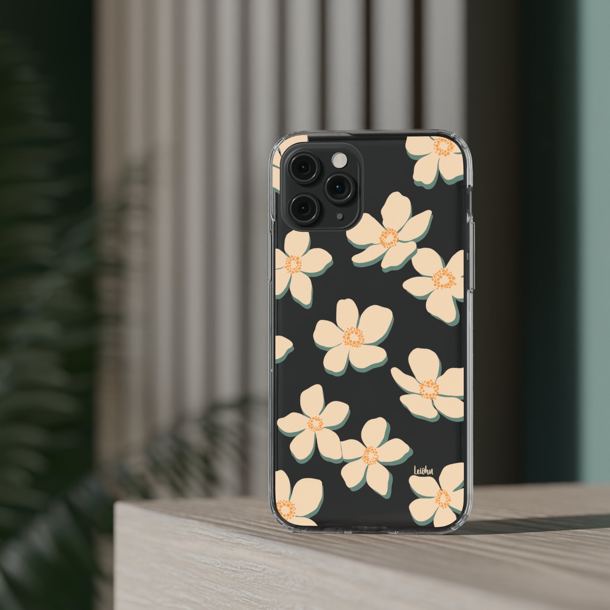 Retro Pua Kala - Clear Case - LEIOHU DESIGNS