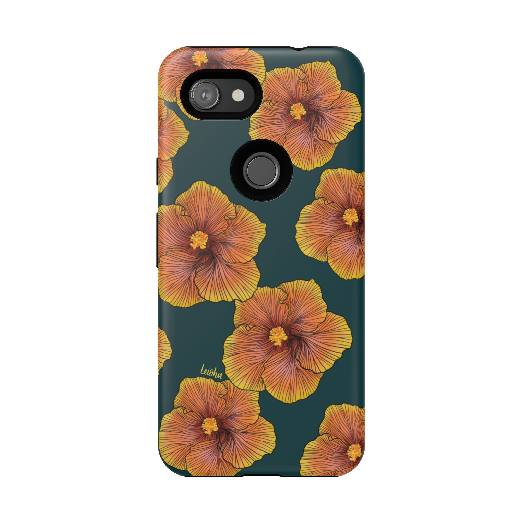 Sunrise Hibiscus - Google Pixel - LEIOHU DESIGNS