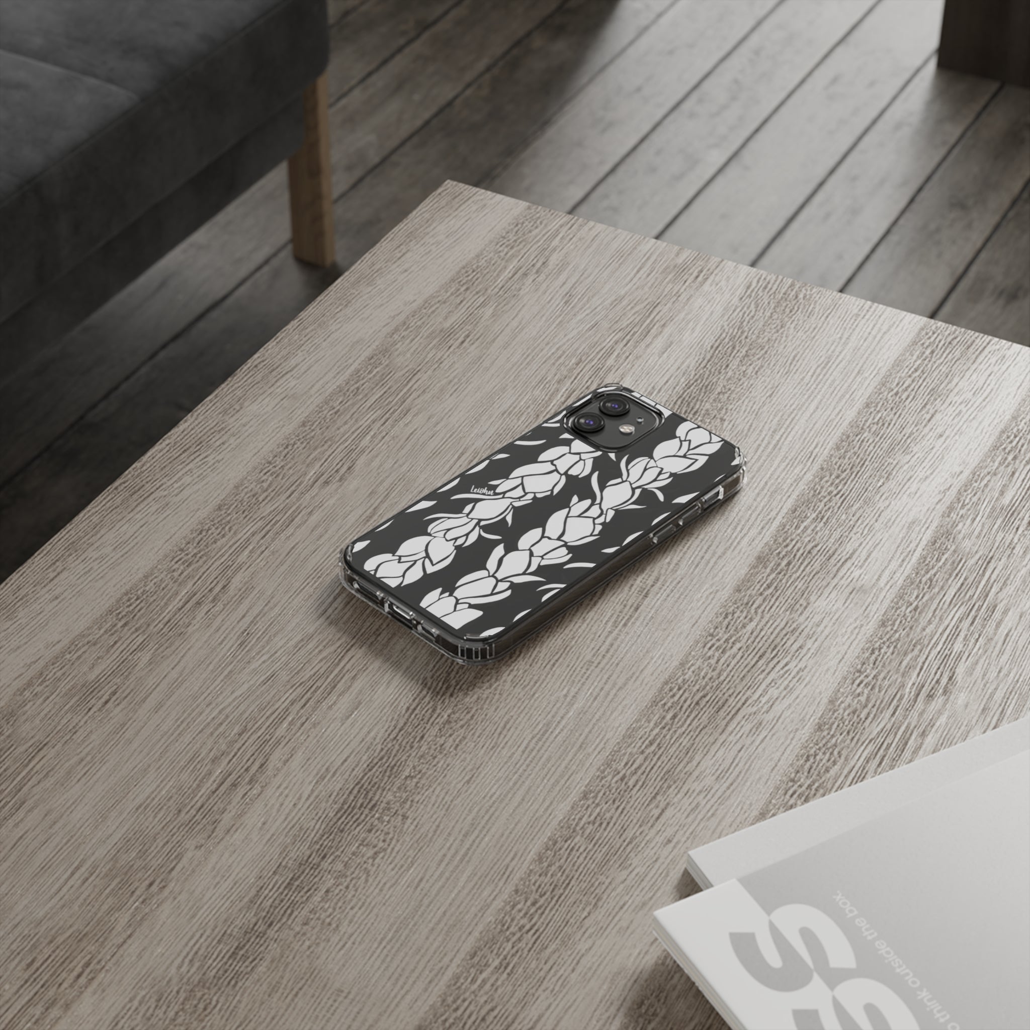 Pikake Lei - Clear Case - LEIOHU DESIGNS