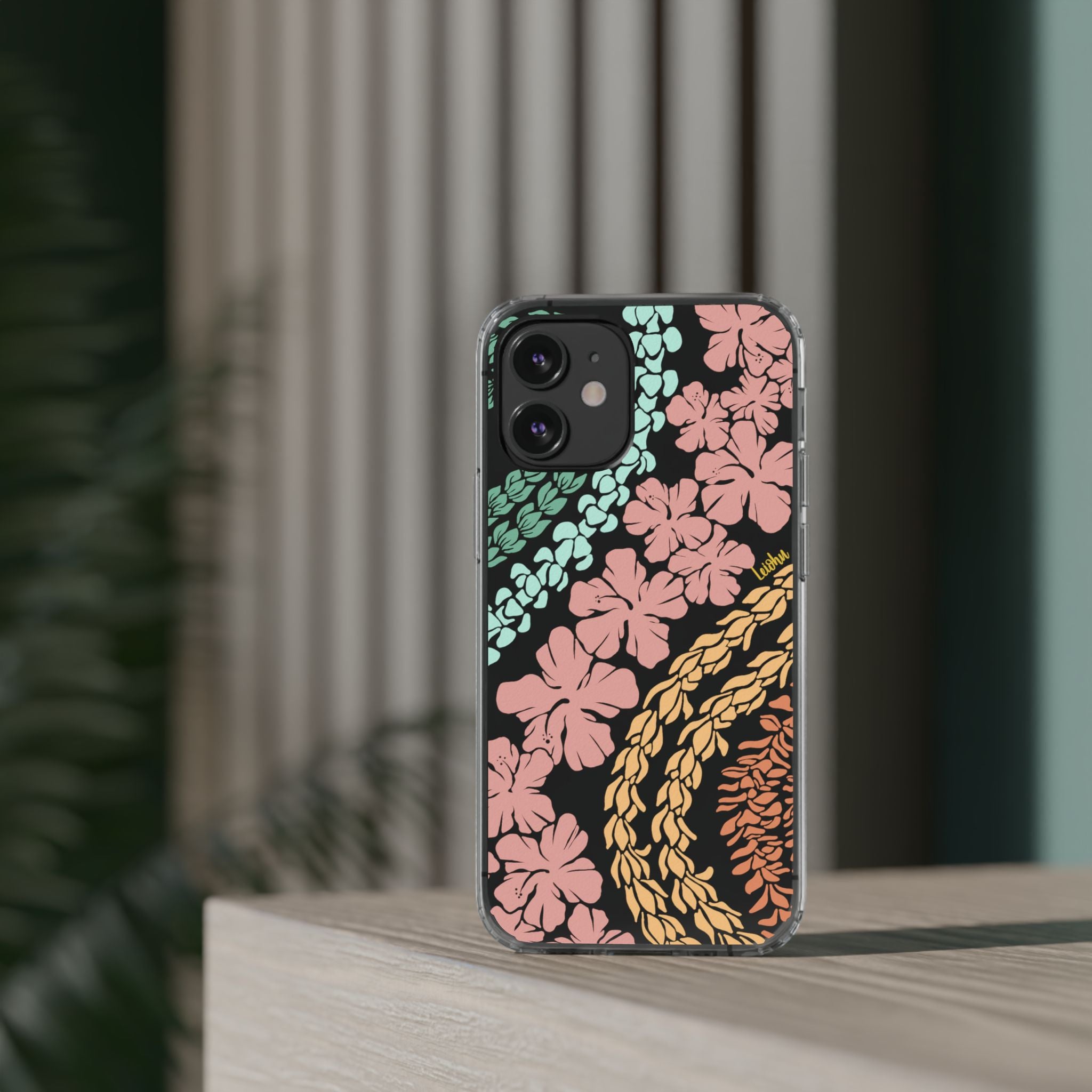 Groovy Lei - Clear Case - LEIOHU DESIGNS