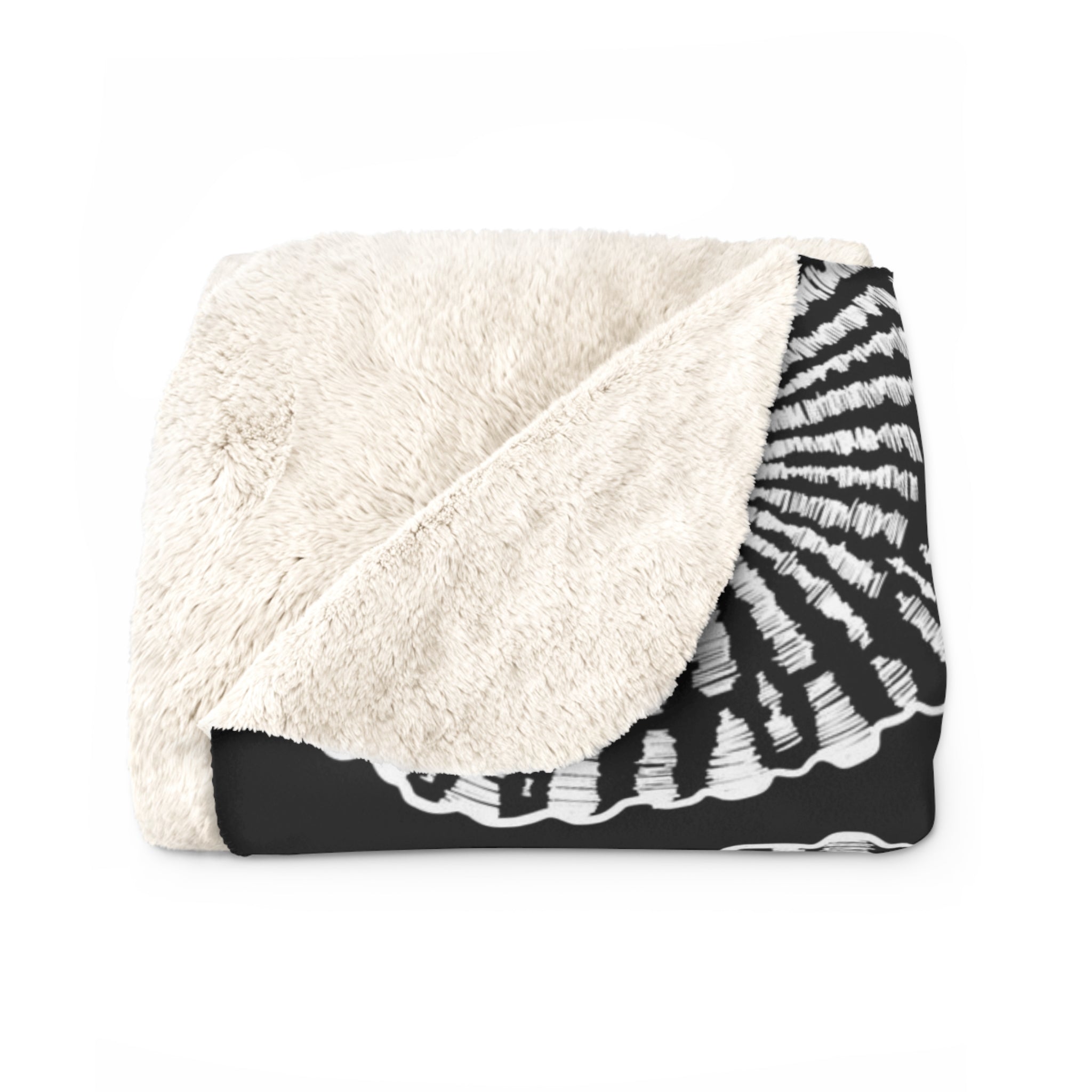 Opihi - Sherpa Fleece Blanket - LEIOHU DESIGNS